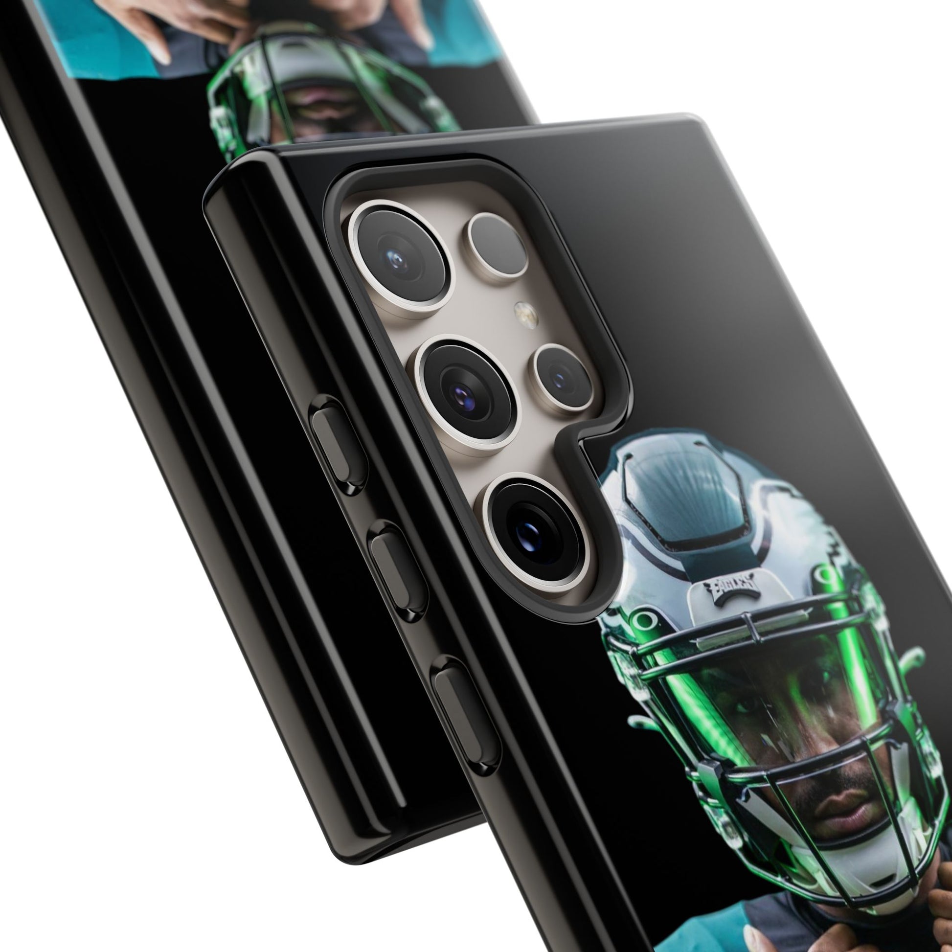 Eagles Football Jalen Hurts Tough Cases for iPhones, Samsung, and Pixel