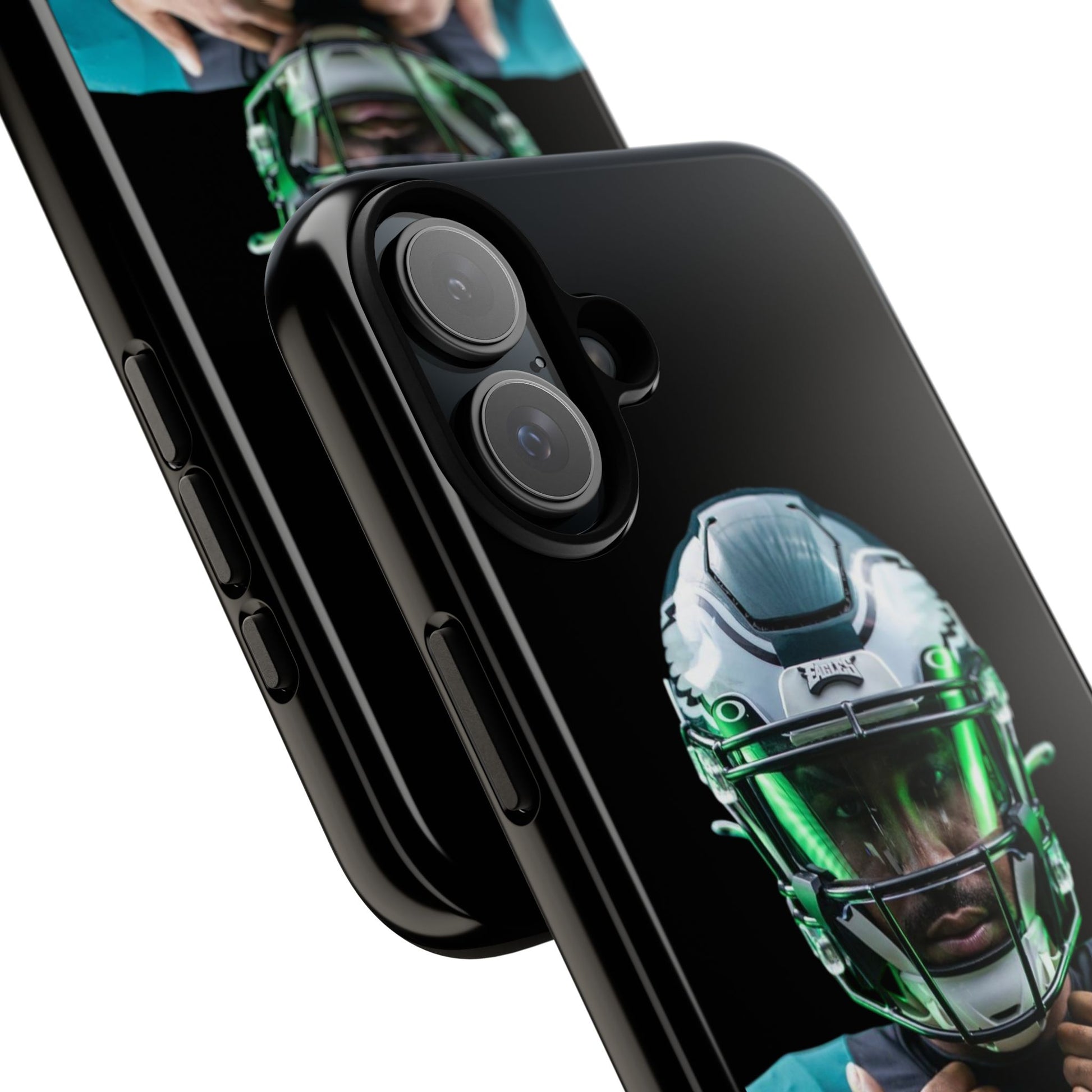 Eagles Football Jalen Hurts Tough Cases for iPhones, Samsung, and Pixel