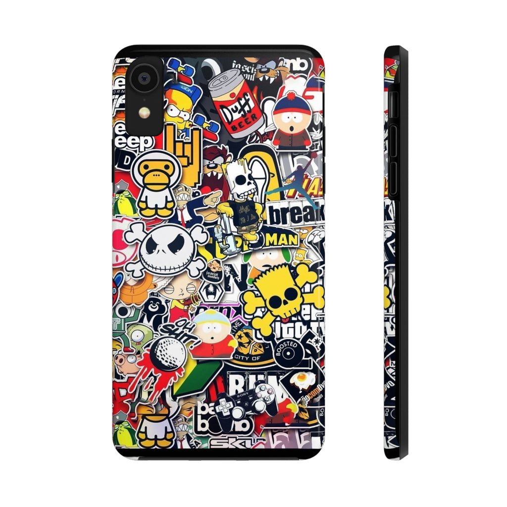 Sticker Bomb Theme Phone Case for iPhone & Samsung Galaxy Phones