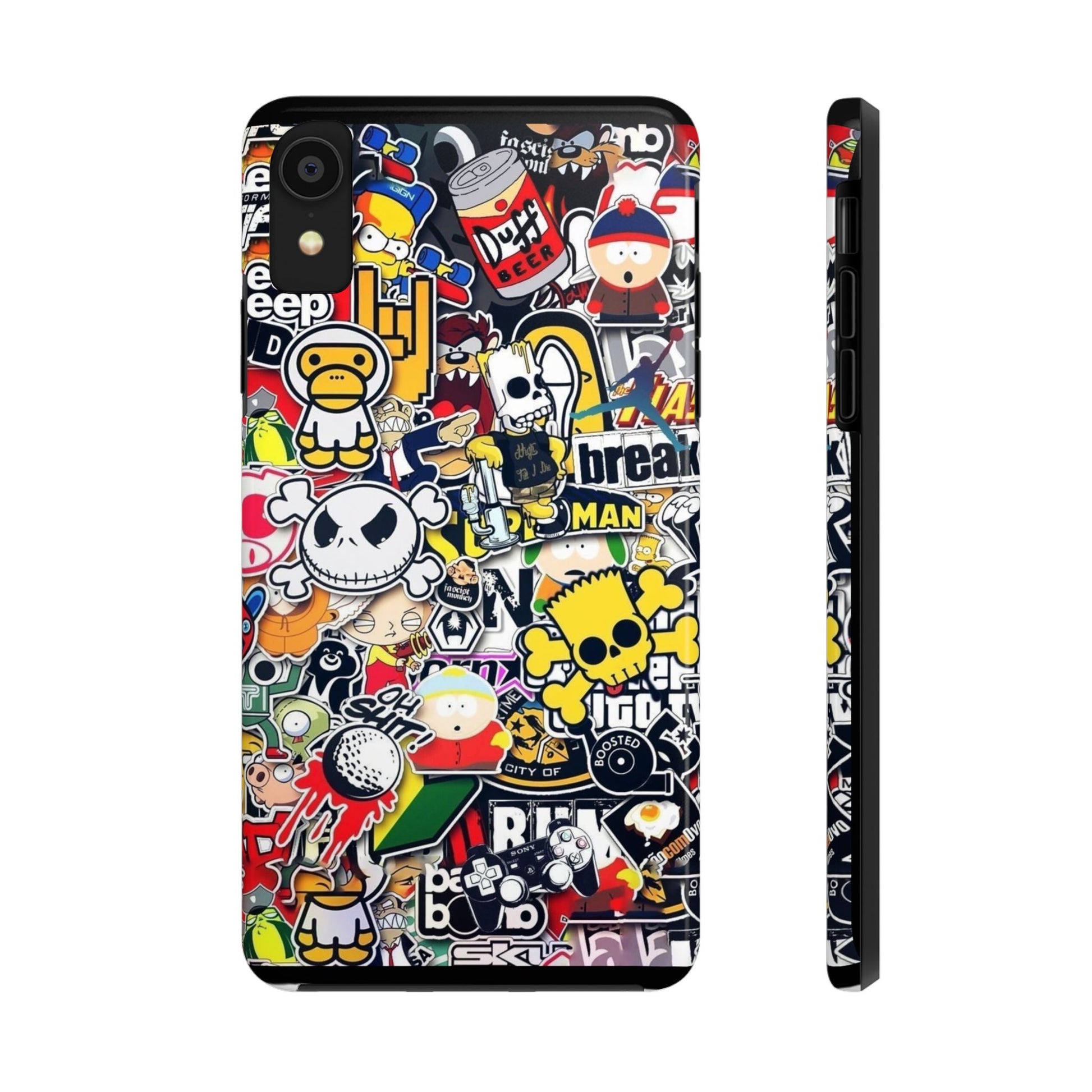 Sticker Bomb Theme Phone Case for iPhone & Samsung Galaxy Phones