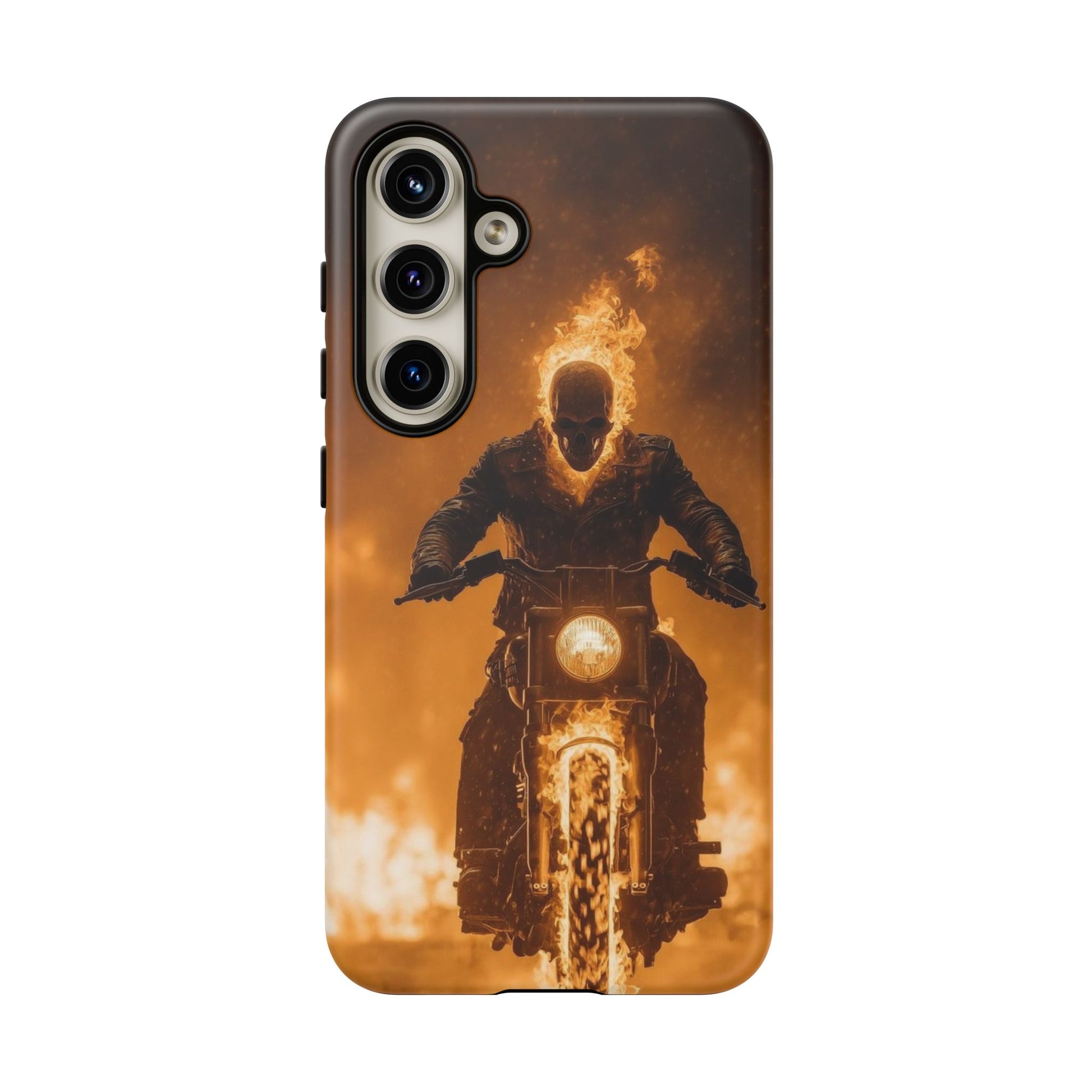 Marvel's Ghostrider Tough Cases for iPhones, Samsung, and Pixel