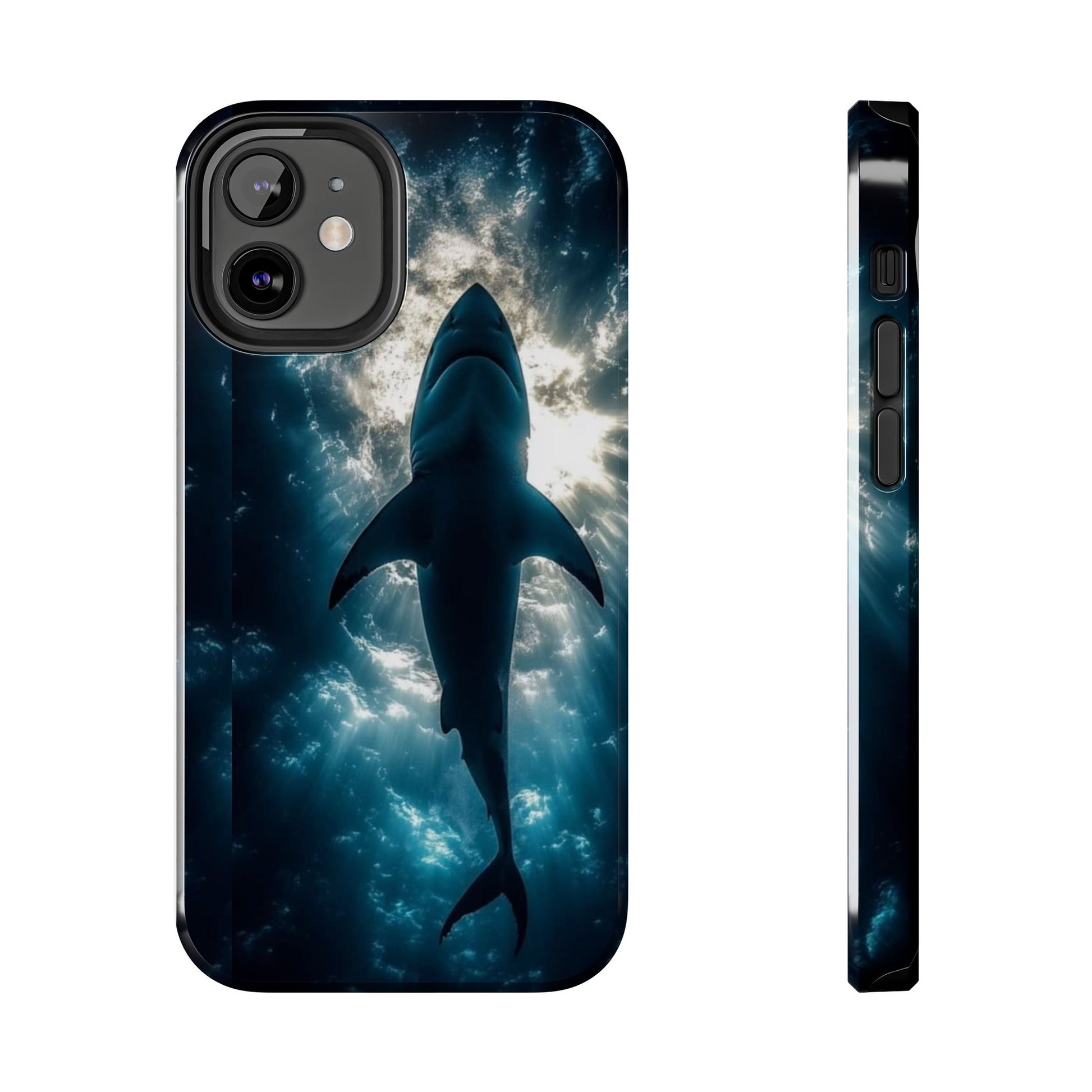 Great White Shark Themed Tough Phone Cases for Iphones & Samsung Phones