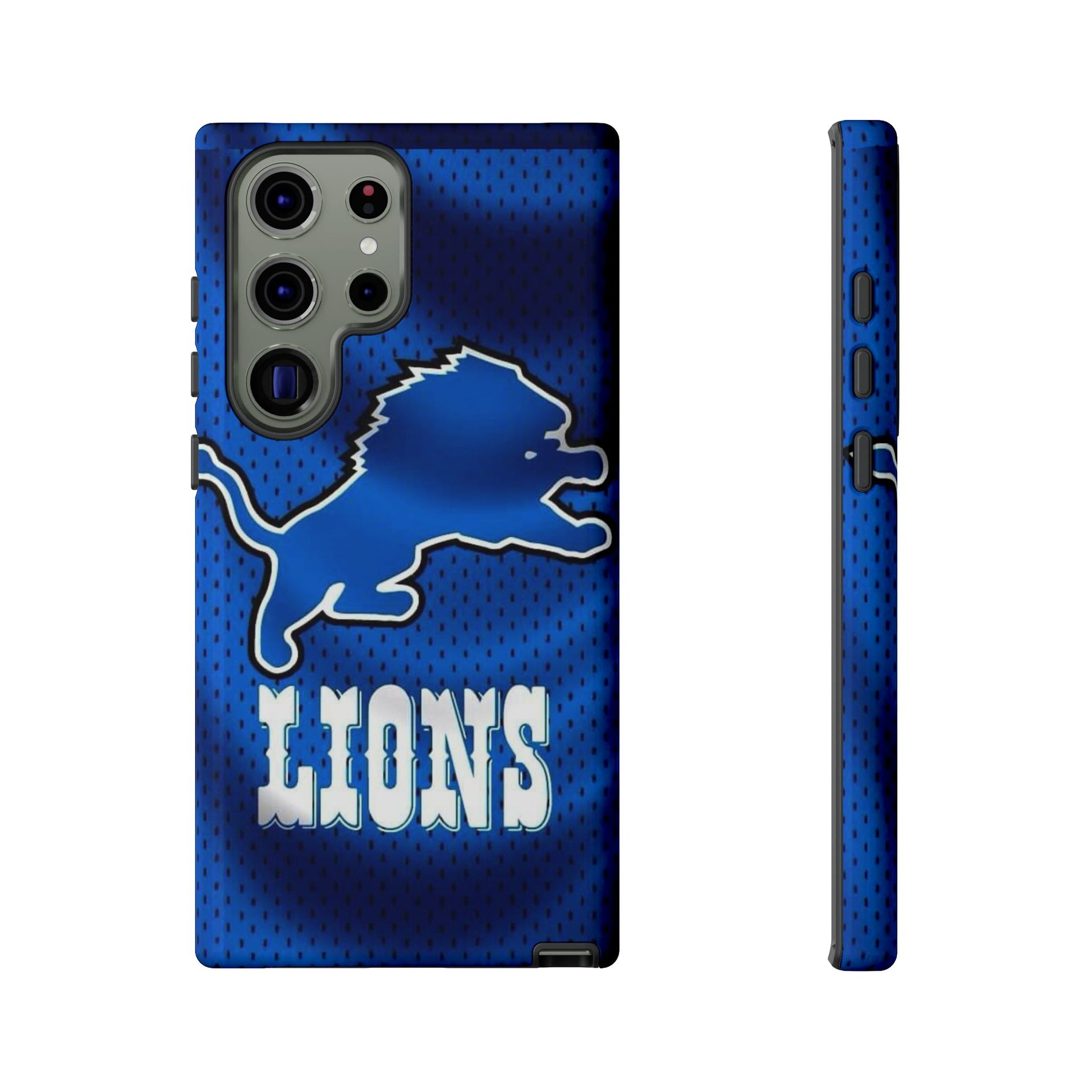 Detroit Lions Football Jersey Phone Case, Tough Cases for iPhones, Samsung, and Pixel