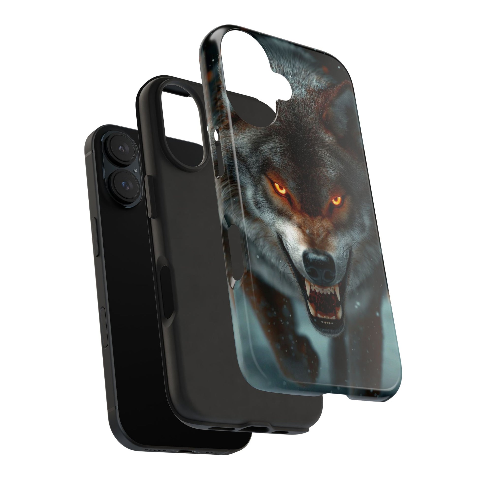 Alpha Male Wolf Themed Tough Phone Cases for Iphones & Samsung Phones