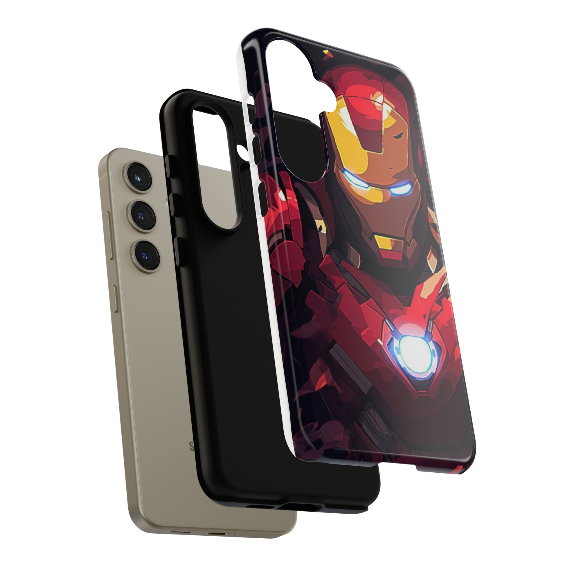 Invincible Iron Man Tough Cases for iPhones, Samsung, and Pixel