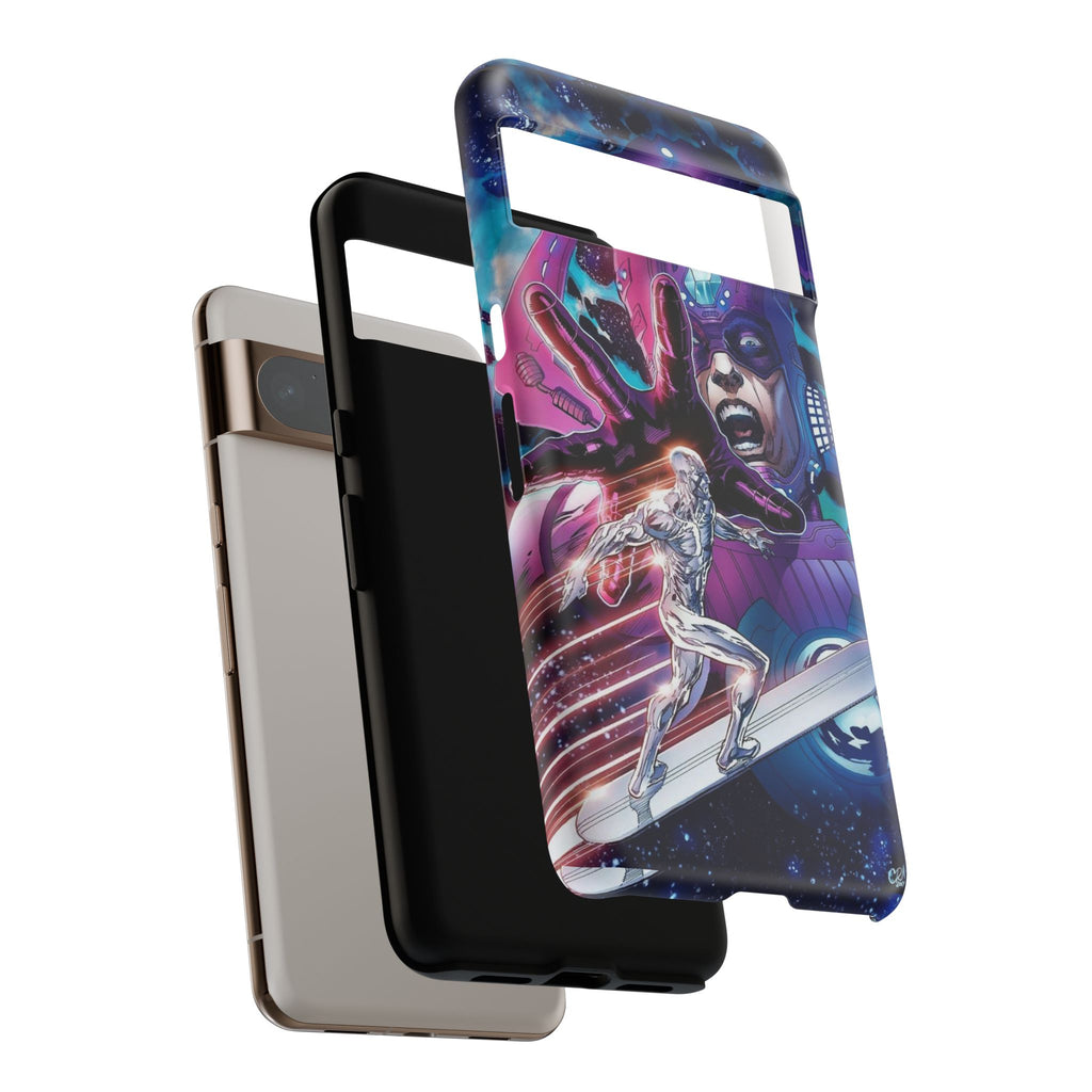 Galactus x Silver Surfer Marvel Phone Case, Tough Cases for iPhones, Samsung, and Pixel
