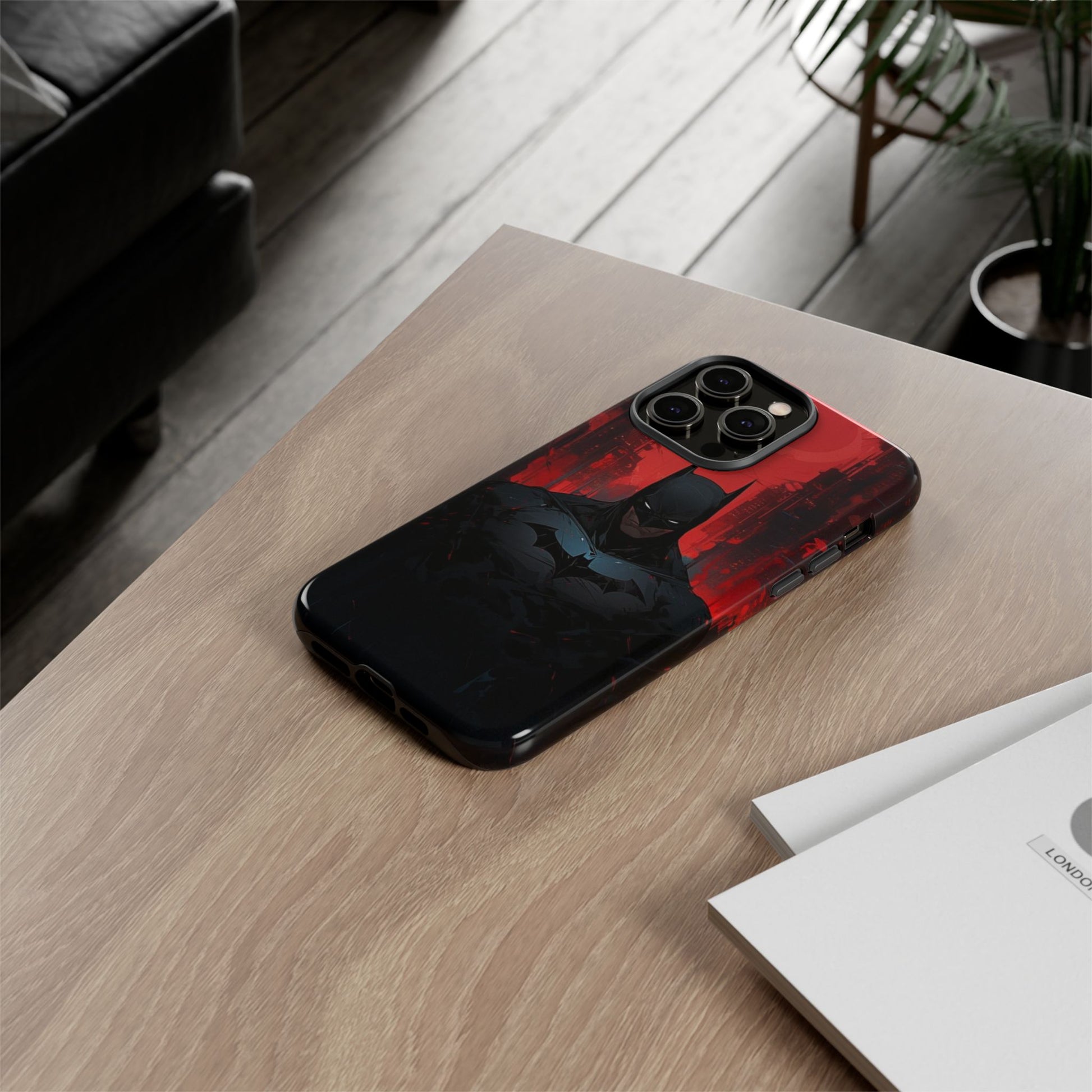 The Dark Knight Batman Tough Cases for iPhones, Samsung, and Pixel