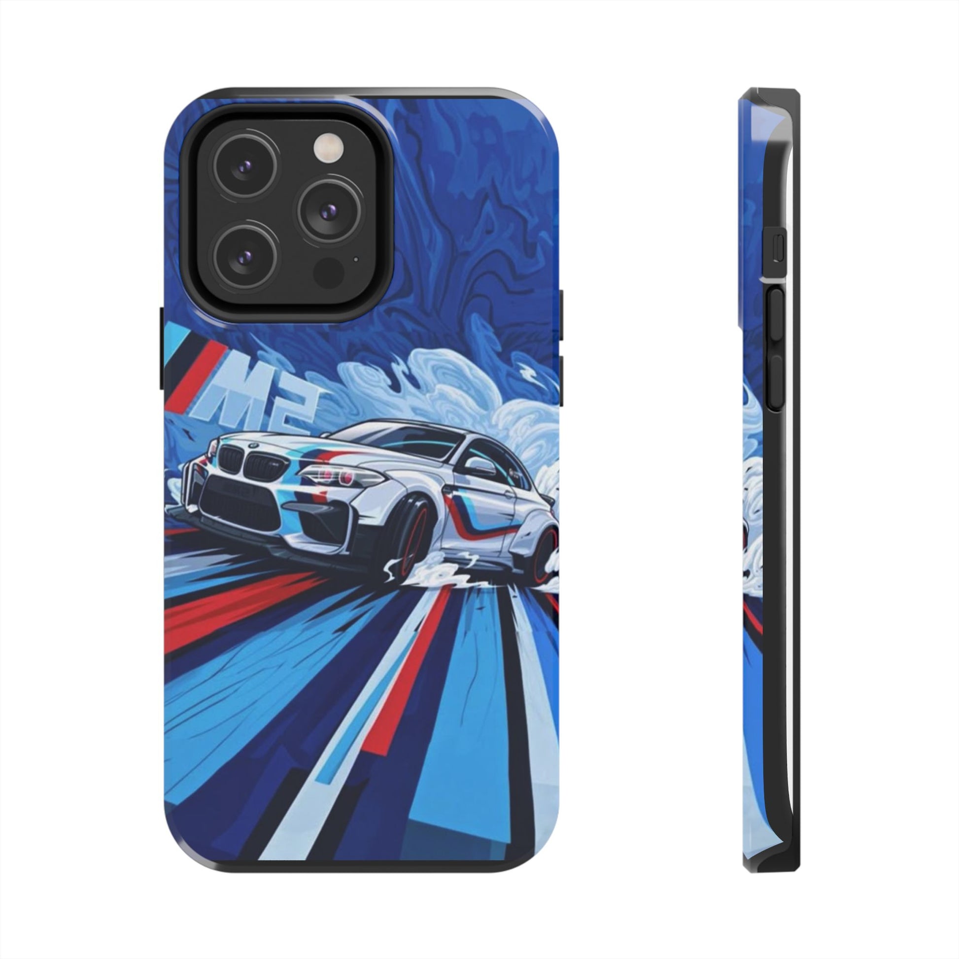 BWM M2 Racing Art Inspired 2 Piece Iphone & Samsung Durable Phone Case