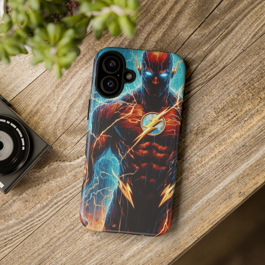 DC Comics The Flash Phone Case, Tough Cases for iPhones, Samsung, and Pixel