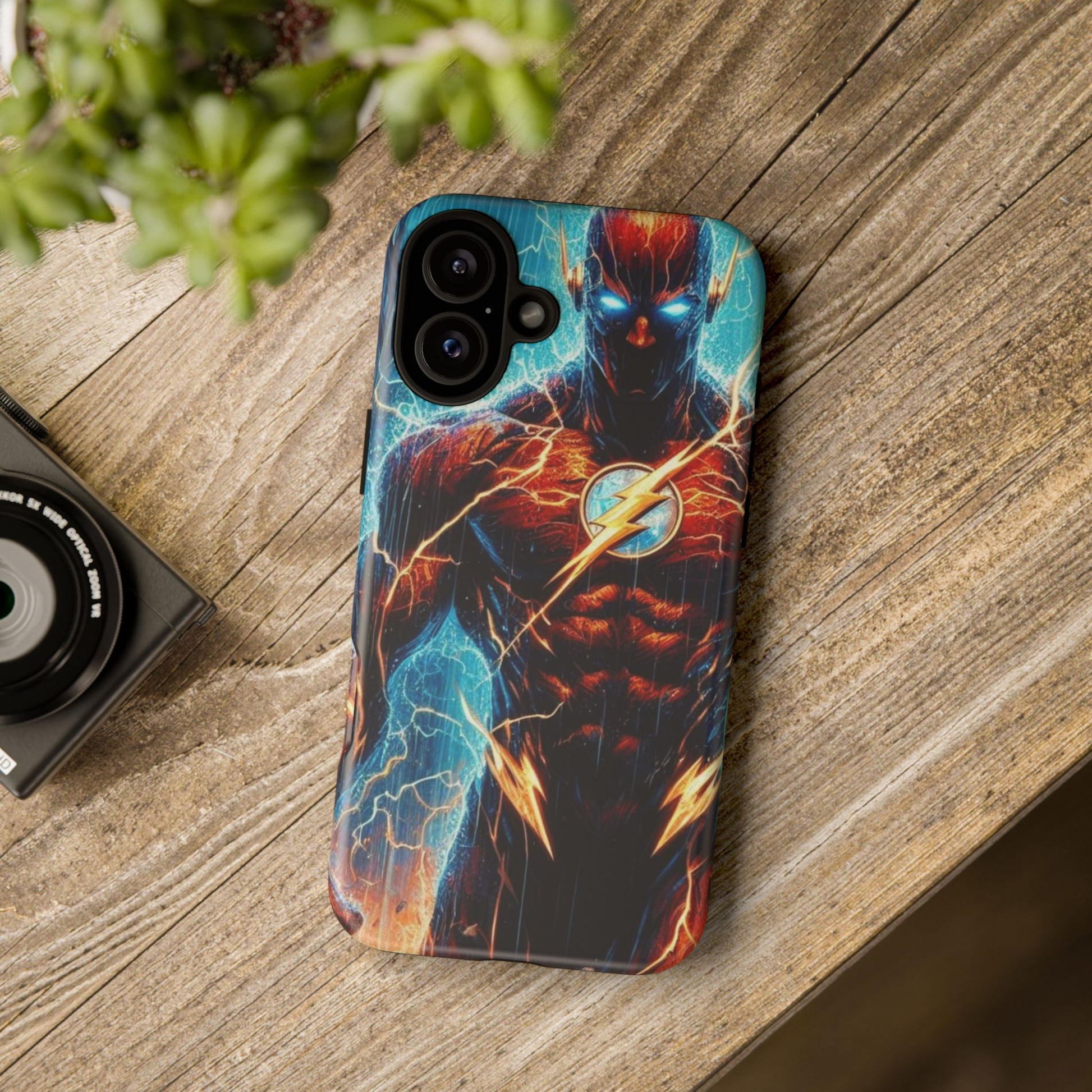 DC Comics The Flash Phone Case, Tough Cases for iPhones, Samsung, and Pixel