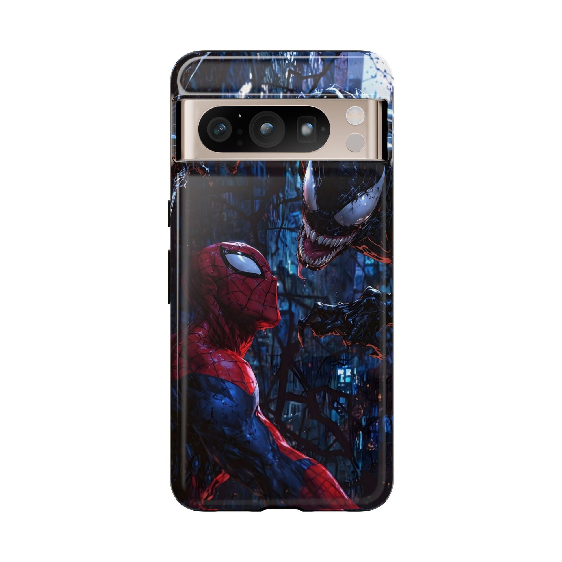 Venom x Spiderman Phone Case, Tough Cases for iPhones, Samsung, and Pixel