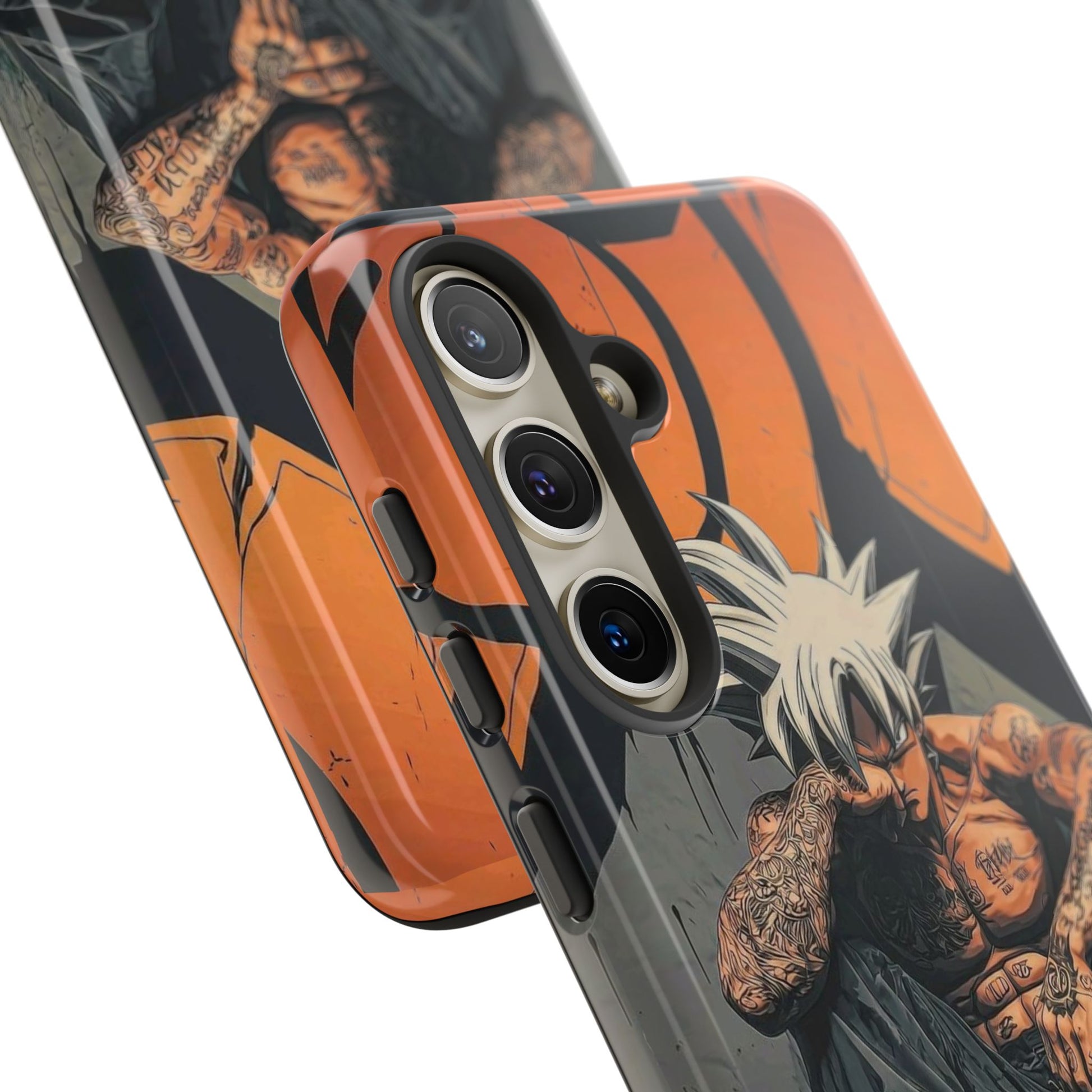 Anime DBZ Thug Tough Cases for iPhones, Samsung, and Pixel
