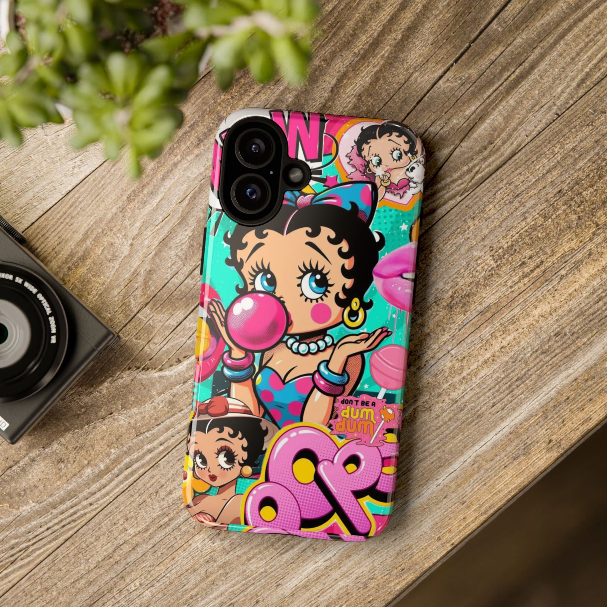 Betty Boop Comic Strip Phone Case for iPhone, Samsung Galaxy, & Pixel Phones