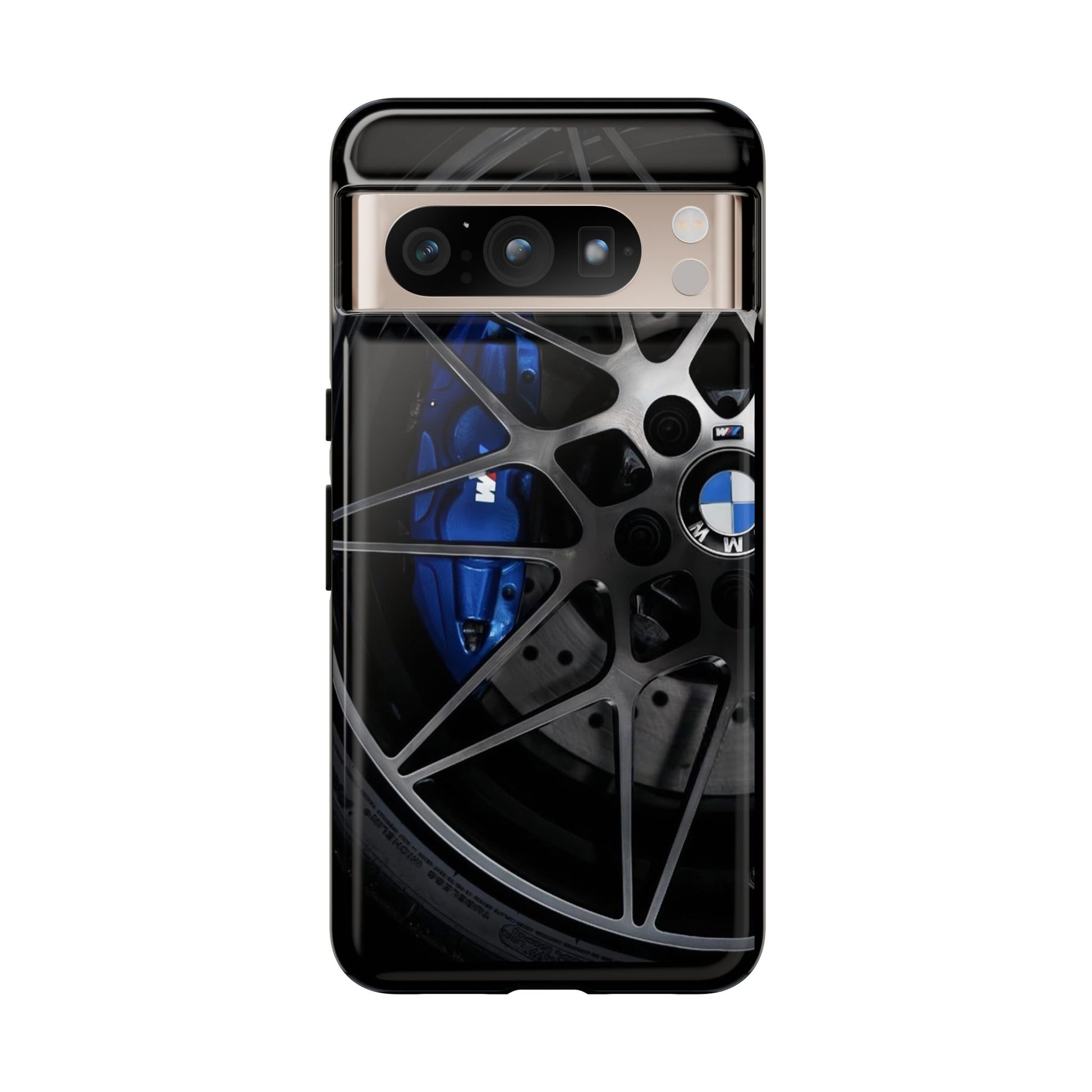 BMW M3 Racing Wheels Tough Cases for iPhones, Samsung, and Pixel