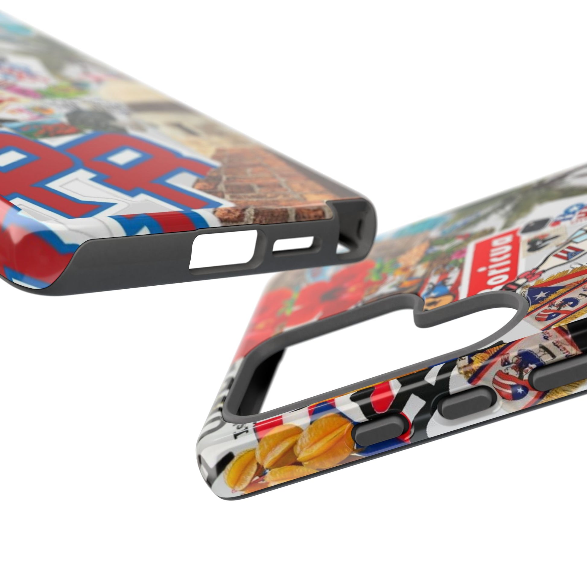Puerto Rico Boricua Art Tough Cases for iPhones, Samsung, and Pixel