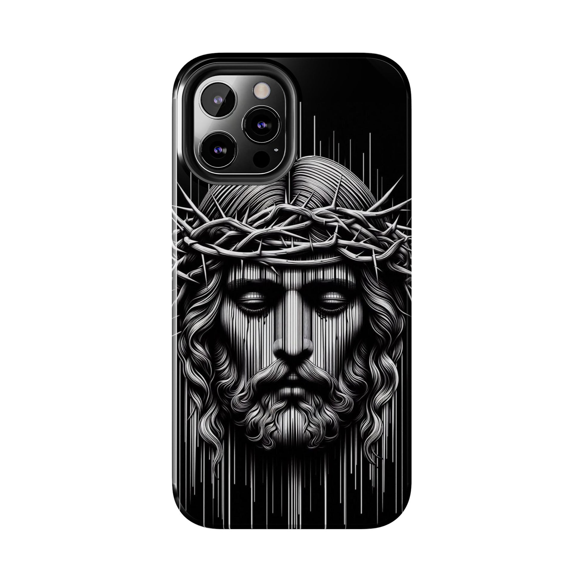 Jesus The King Crown Christian Phone Cases for iPhones & Samsung Phones