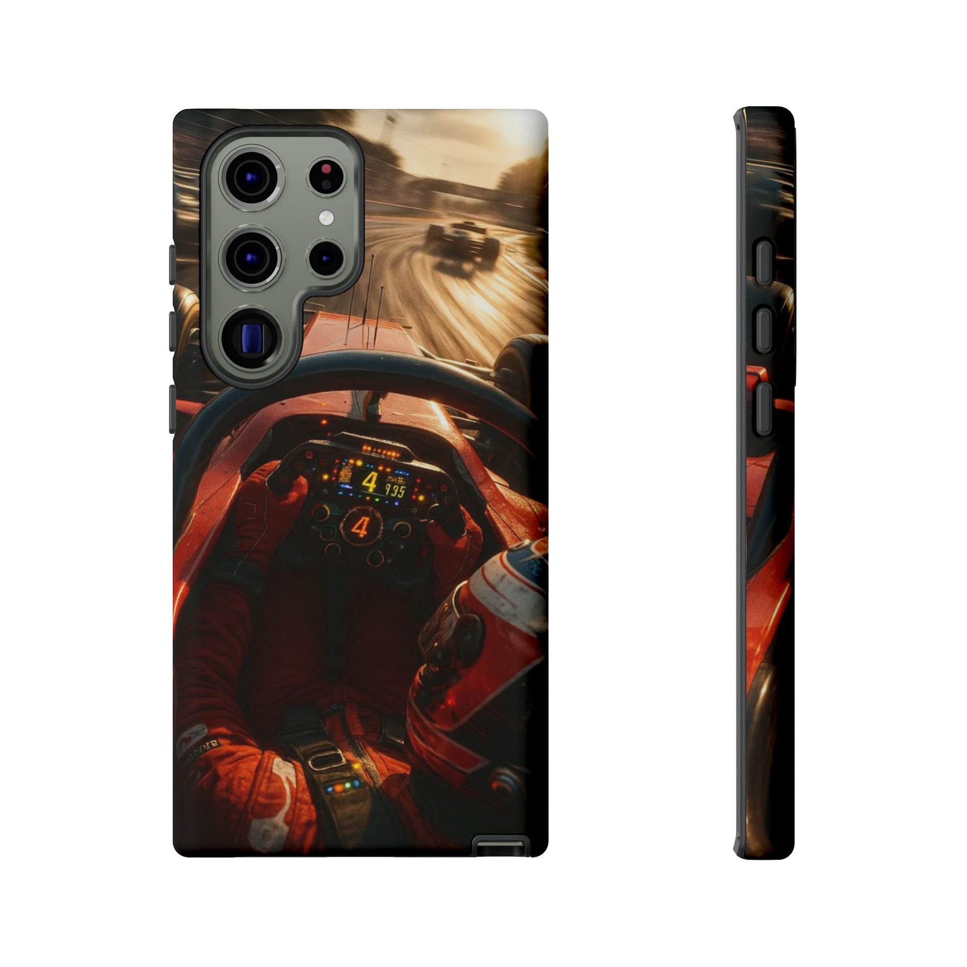Formula 1 Cockpit Phone Case, Tough Cases for iPhones, Samsung, and Pixel