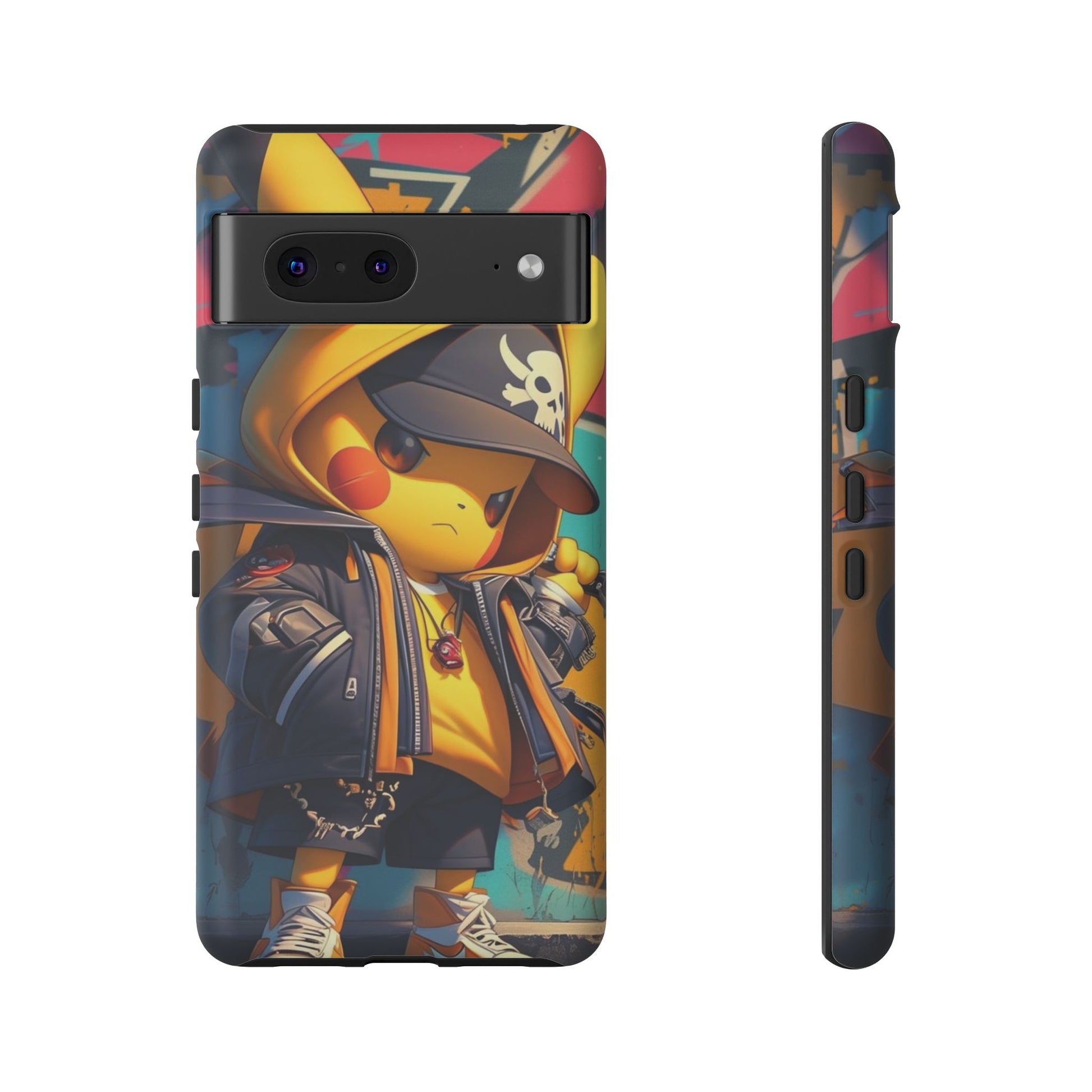 Cute Poke Bear Phone Case, Tough Cases for iPhones, Samsung, and Pixel