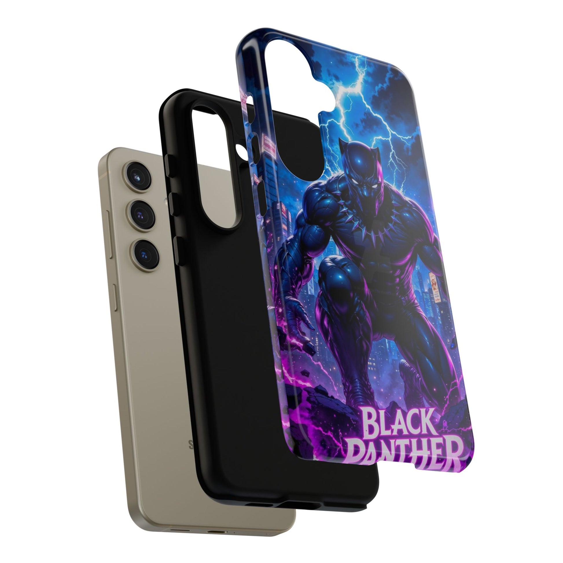 Black Panther Phone Case, Tough Cases for iPhones, Samsung, and Pixel