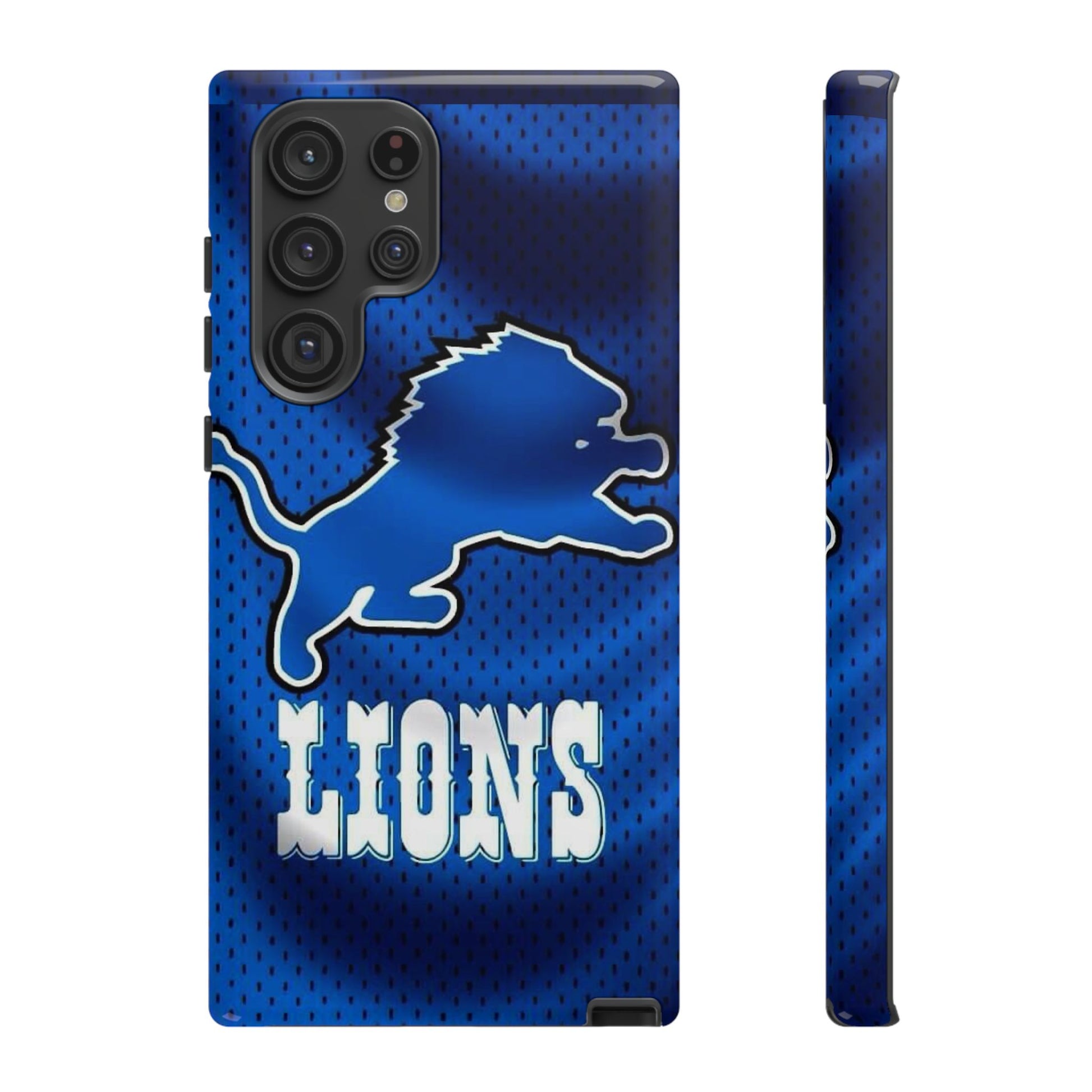 Detroit Lions Football Jersey Phone Case, Tough Cases for iPhones, Samsung, and Pixel