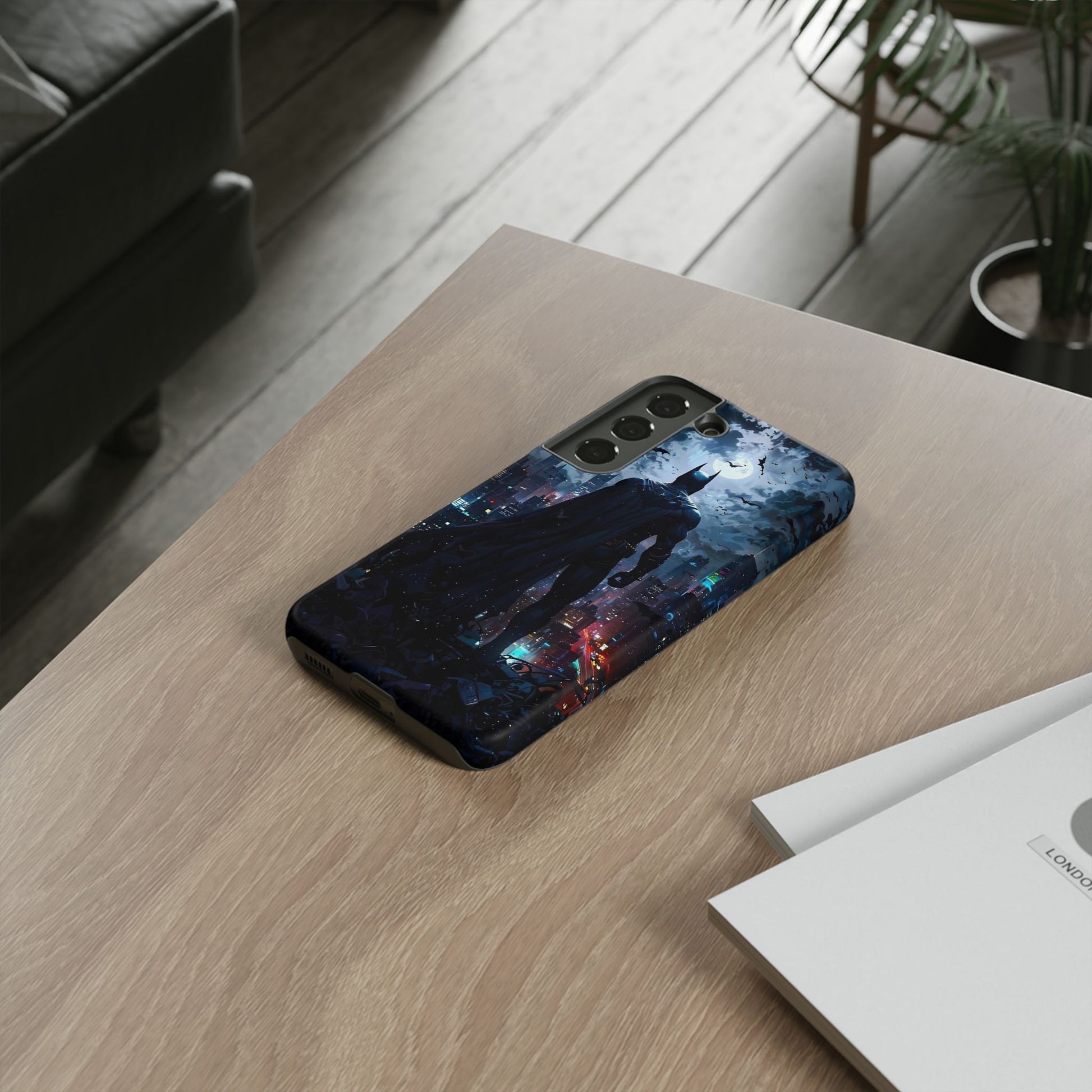 Gotham City Batman Tough Cases for iPhones, Samsung, and Pixel