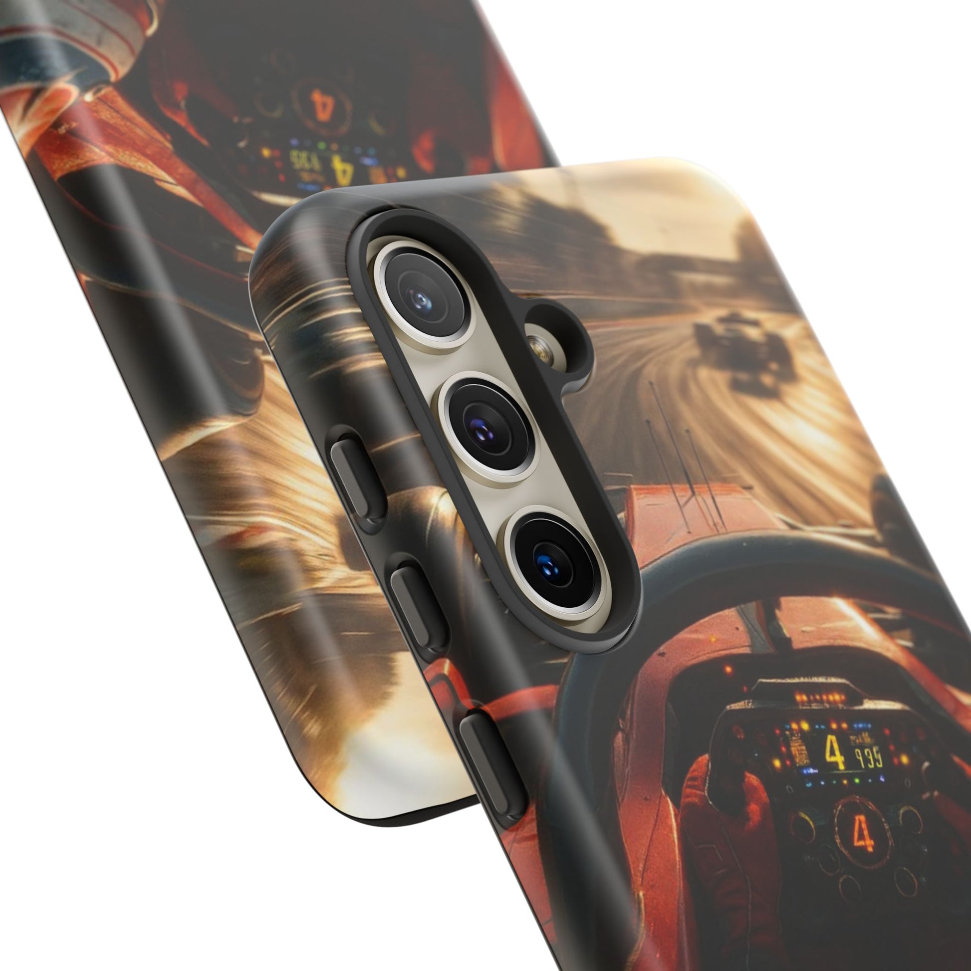 Formula 1 Cockpit Phone Case, Tough Cases for iPhones, Samsung, and Pixel