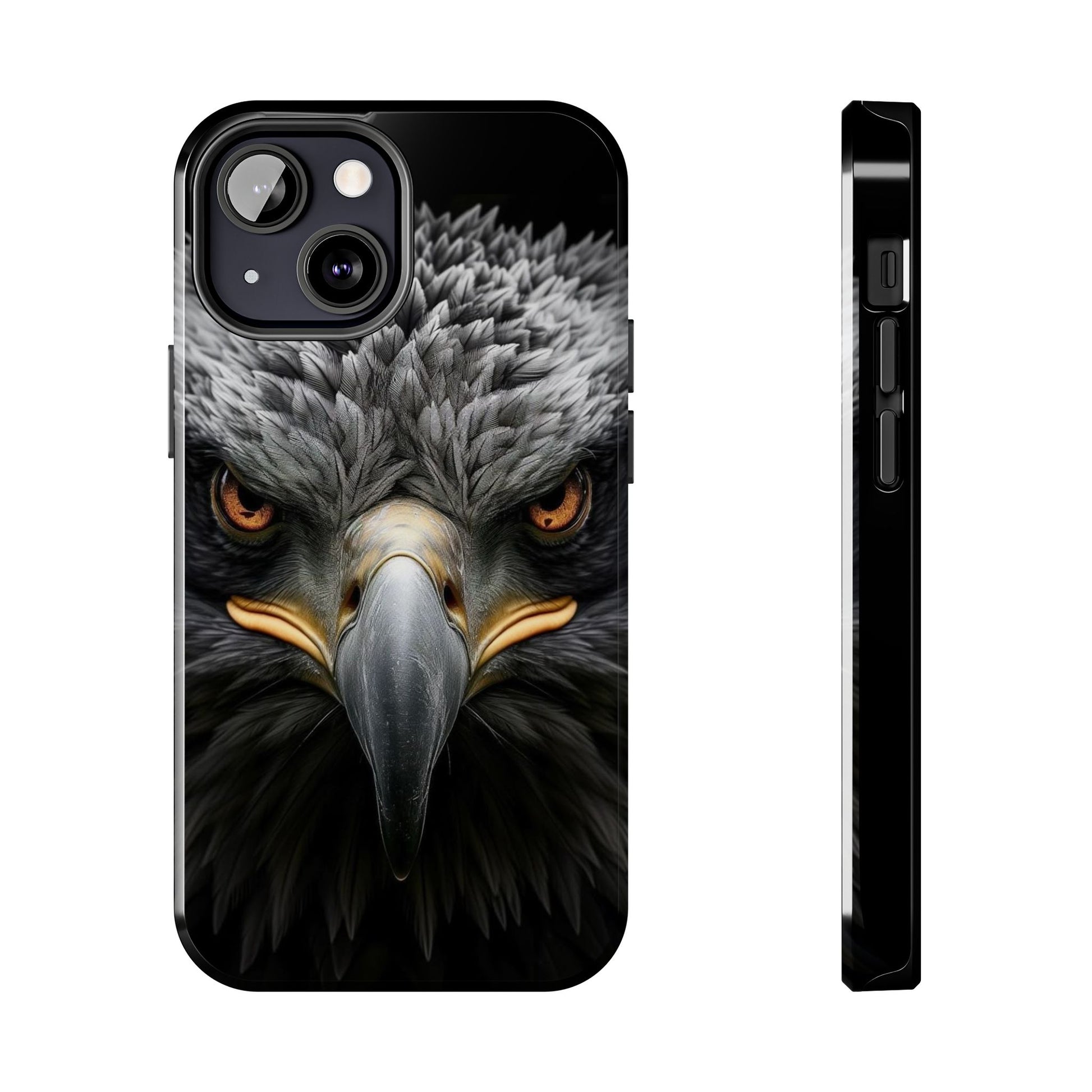 Mean Eagle Stare Theme Phone Cases for iPhones & Samsung Phones