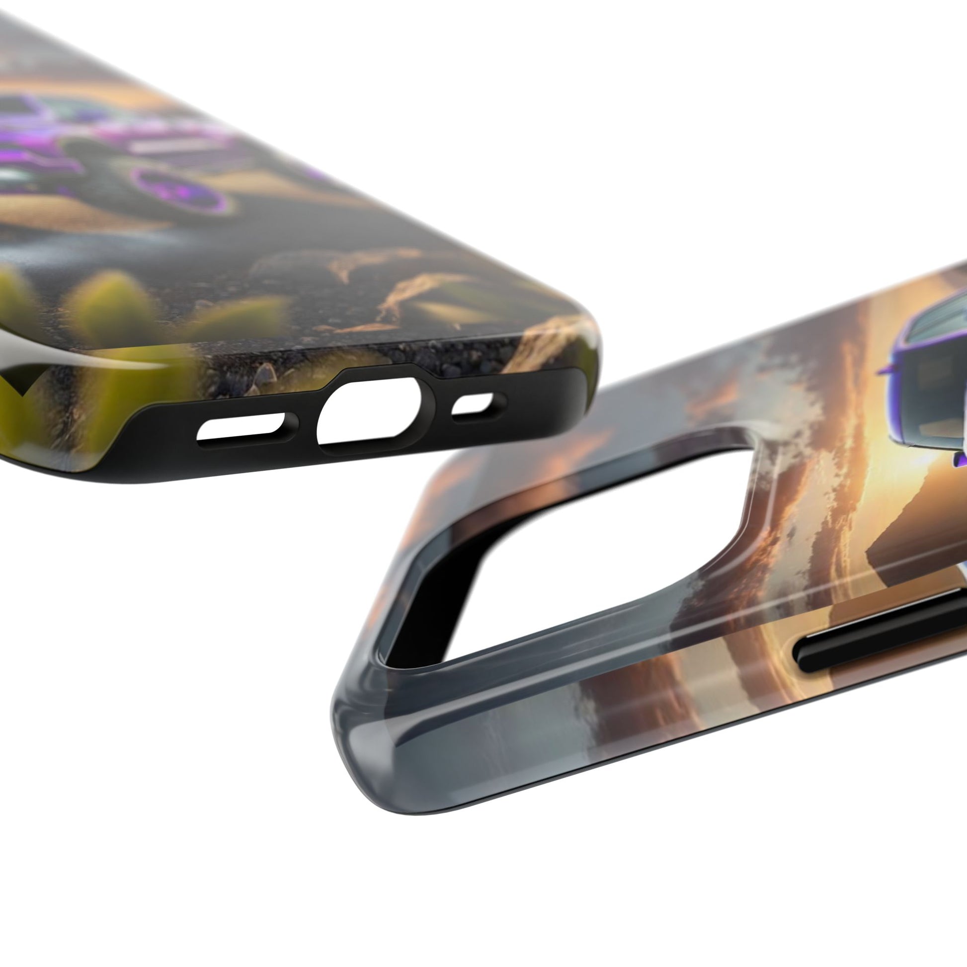 Purple Silverado art Phone Cases for Iphones & Samsung Phones Durable