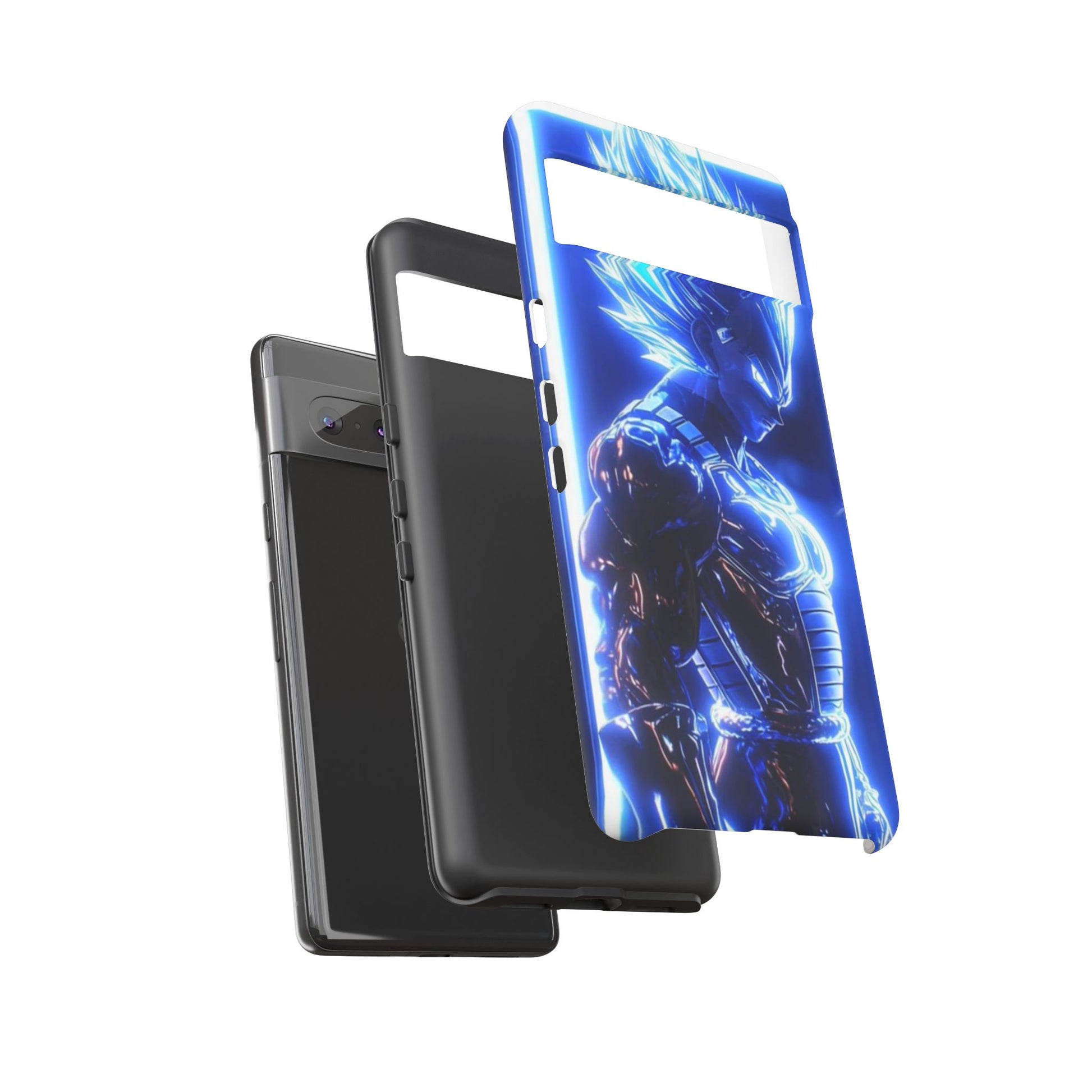 Anime Dragon Ball Z Super Saiyan Tough Cases for iPhones, Samsung, and Pixel