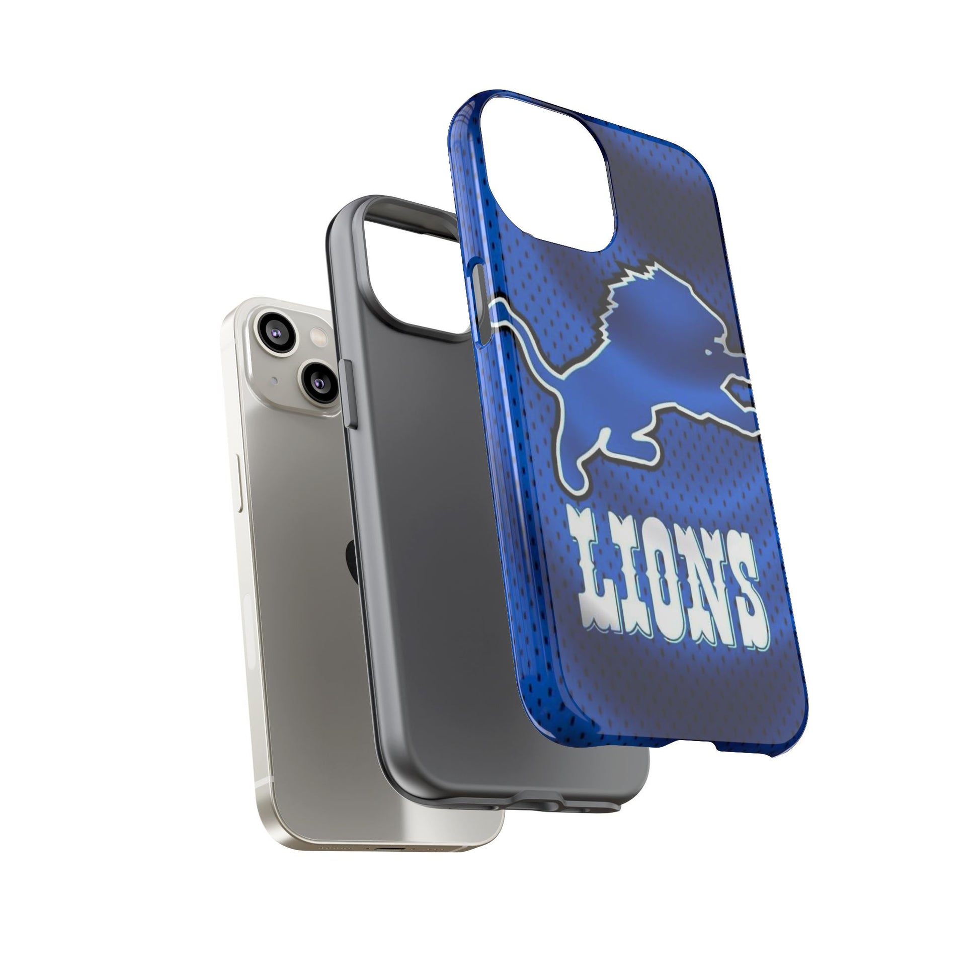 Detroit Lions Football Jersey Phone Case, Tough Cases for iPhones, Samsung, and Pixel