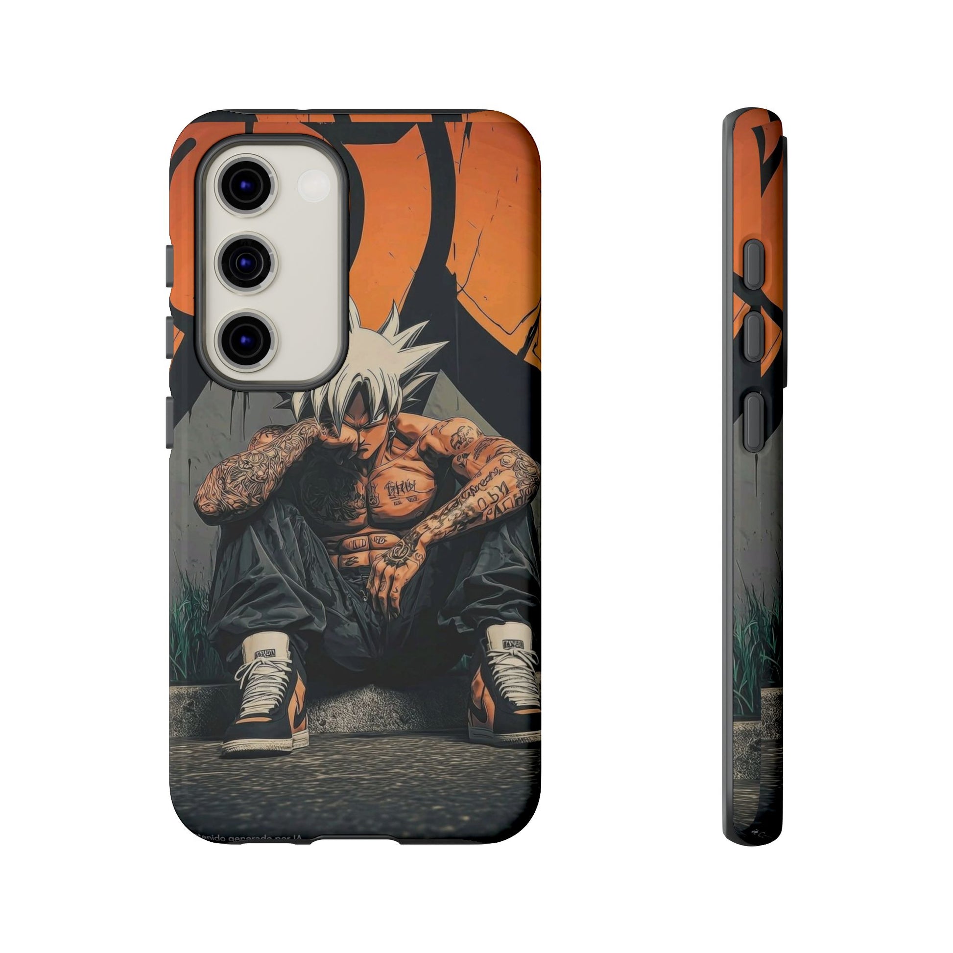 Anime DBZ Thug Tough Cases for iPhones, Samsung, and Pixel