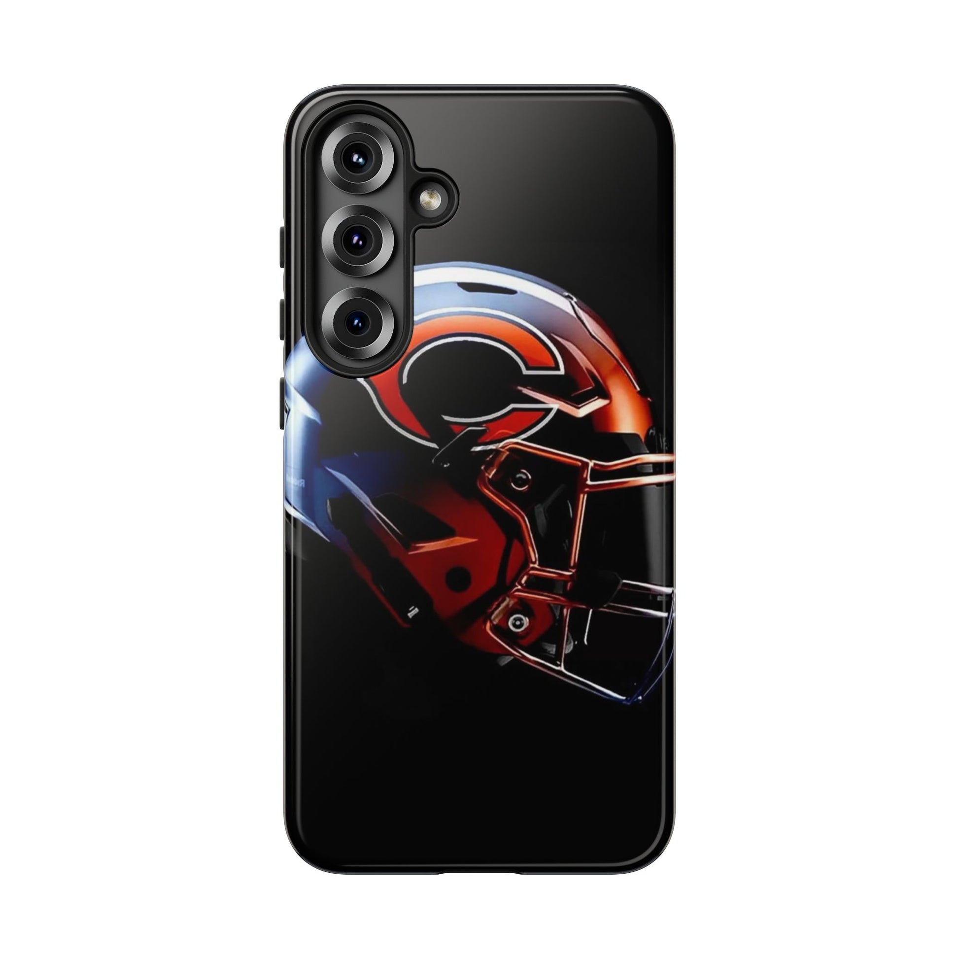 Football Helmet Chicago Bears Phone Case, Tough Cases for iPhones, Samsung, and Pixel