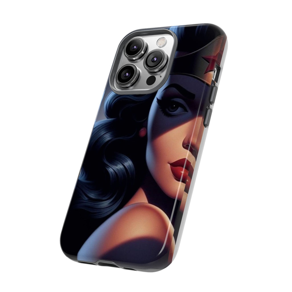 Classic Comics Wonder Woman Tough Cases for iPhones, Samsung, and Pixel