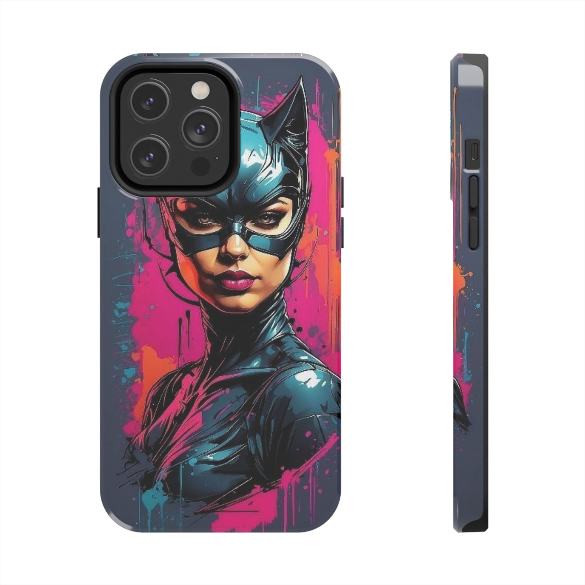 Catwoman Comic Book Villain Theme Phone Cases for Iphones & Samsung Phones