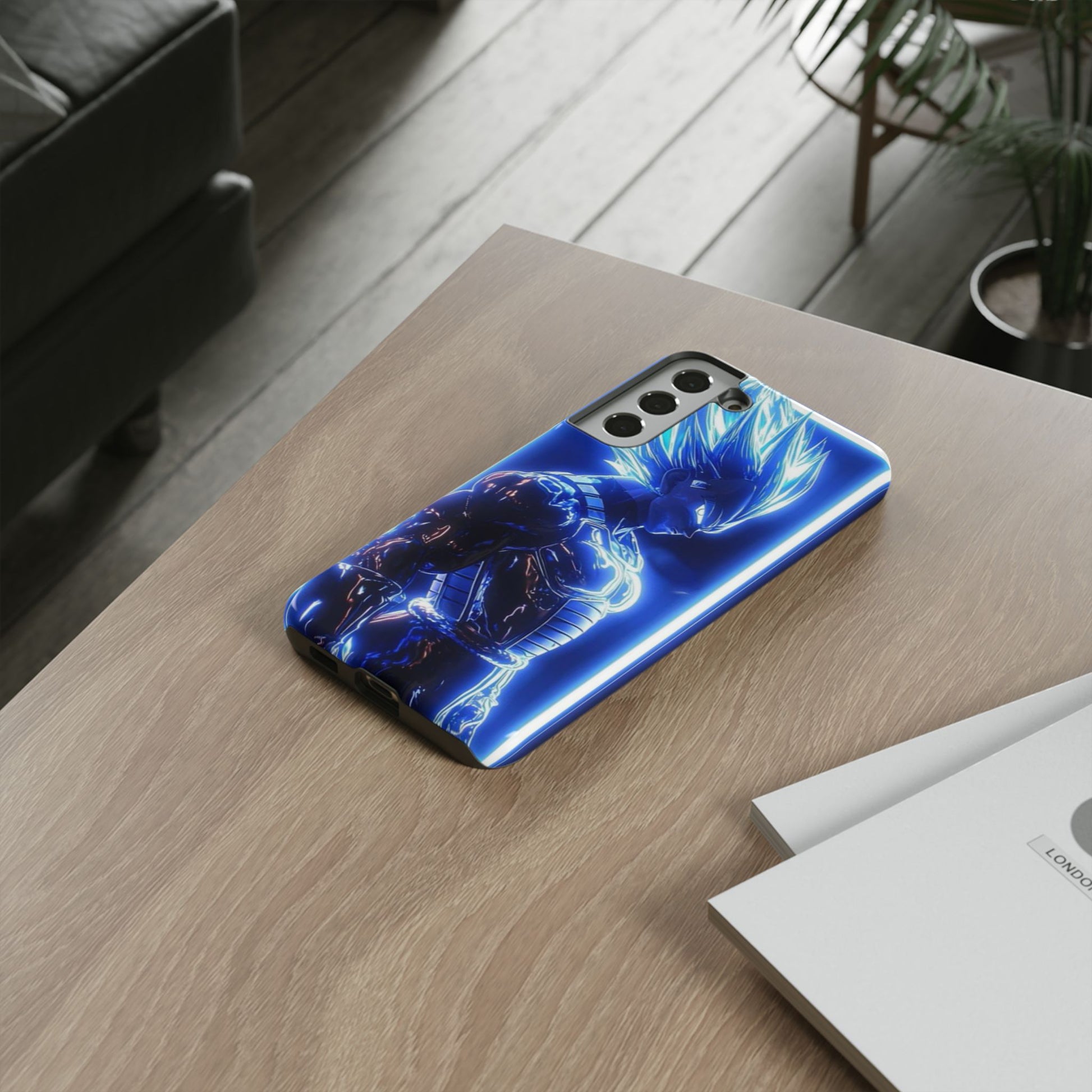 Anime Dragon Ball Z Super Saiyan Tough Cases for iPhones, Samsung, and Pixel