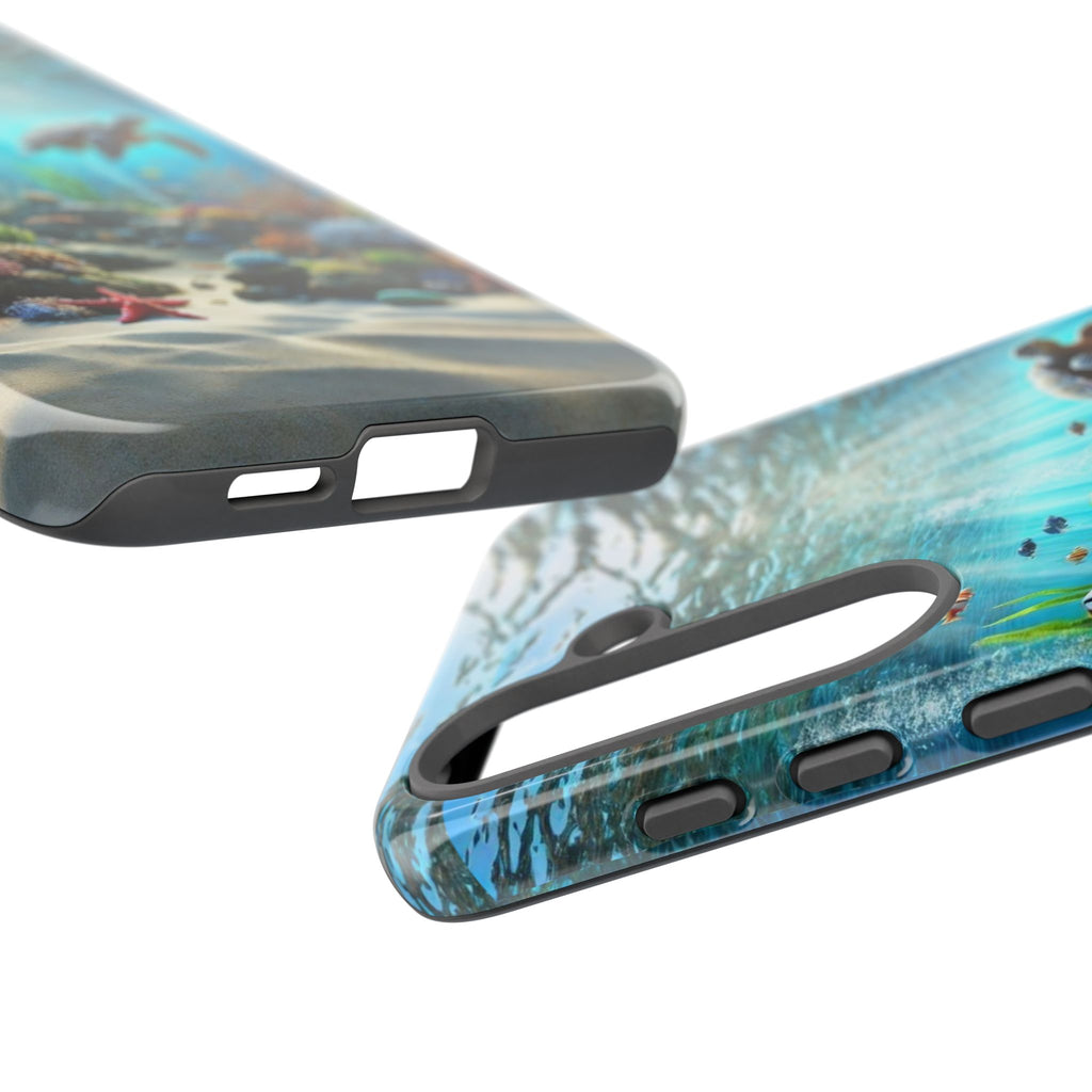 Under Sea Landscape Tough Cases for iPhones, Samsung, and Pixel