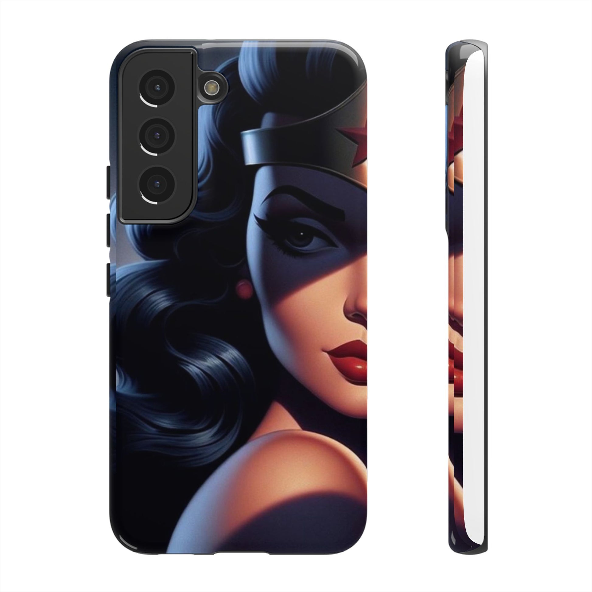 Classic Comics Wonder Woman Tough Cases for iPhones, Samsung, and Pixel