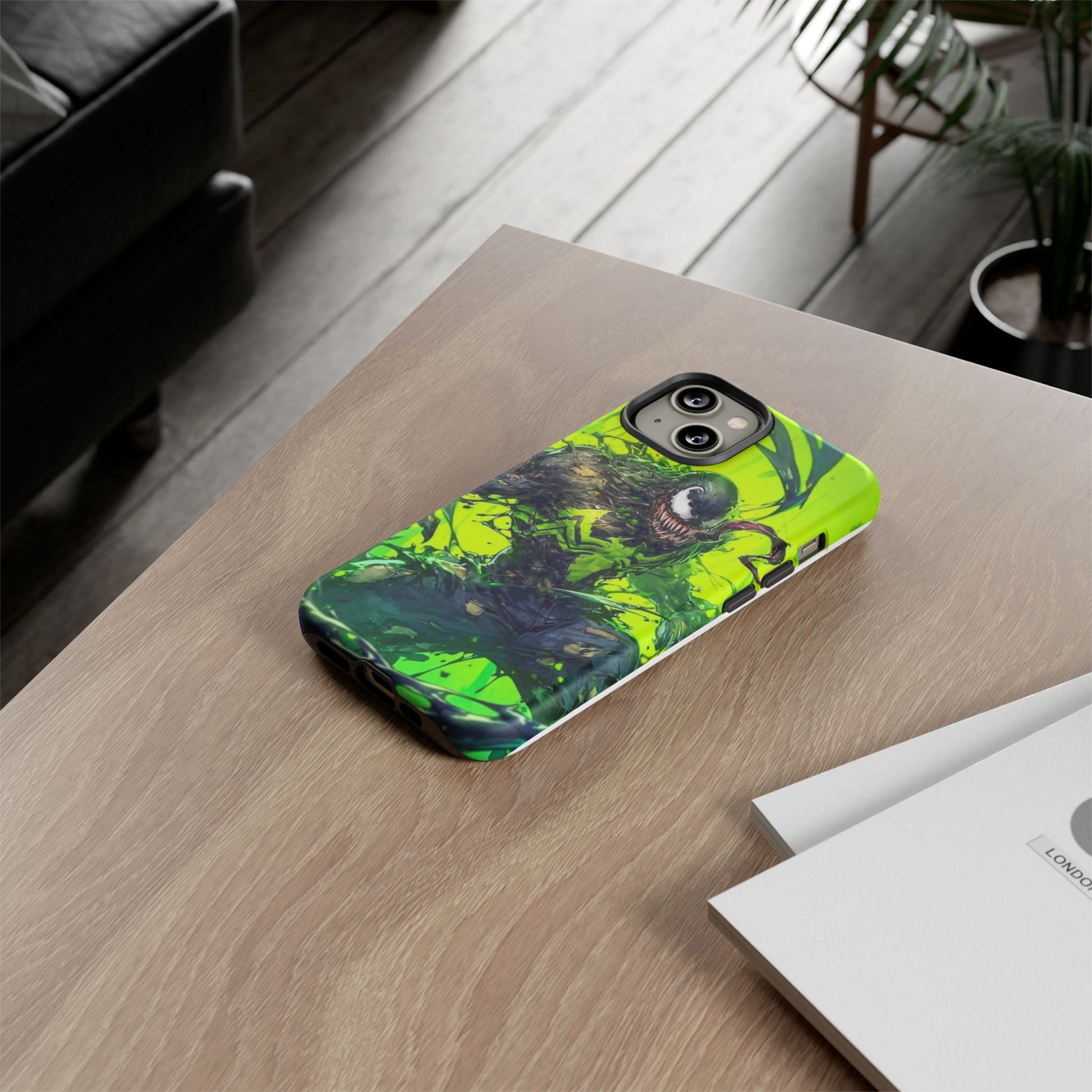 Evil Venom Phone Case, Tough Cases, Marvel Comics Phone for iPhones, Samsung, and Pixel