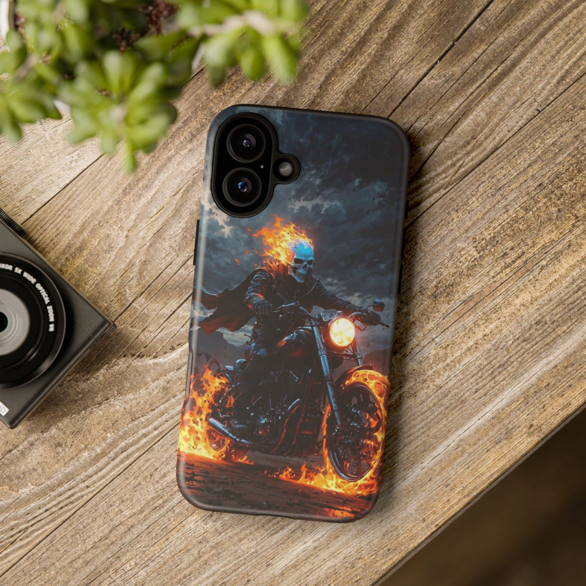 Marvel's Ghost Rider Tough Cases for iPhones, Samsung, and Pixel