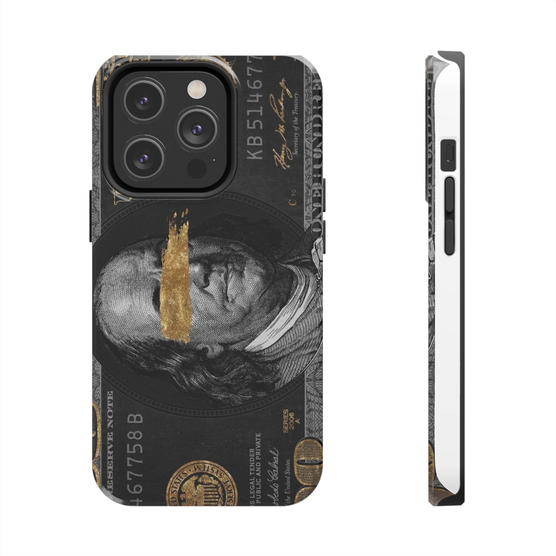 Hundred Dollar Bill Phone Cases for Iphones & Samsung Durable