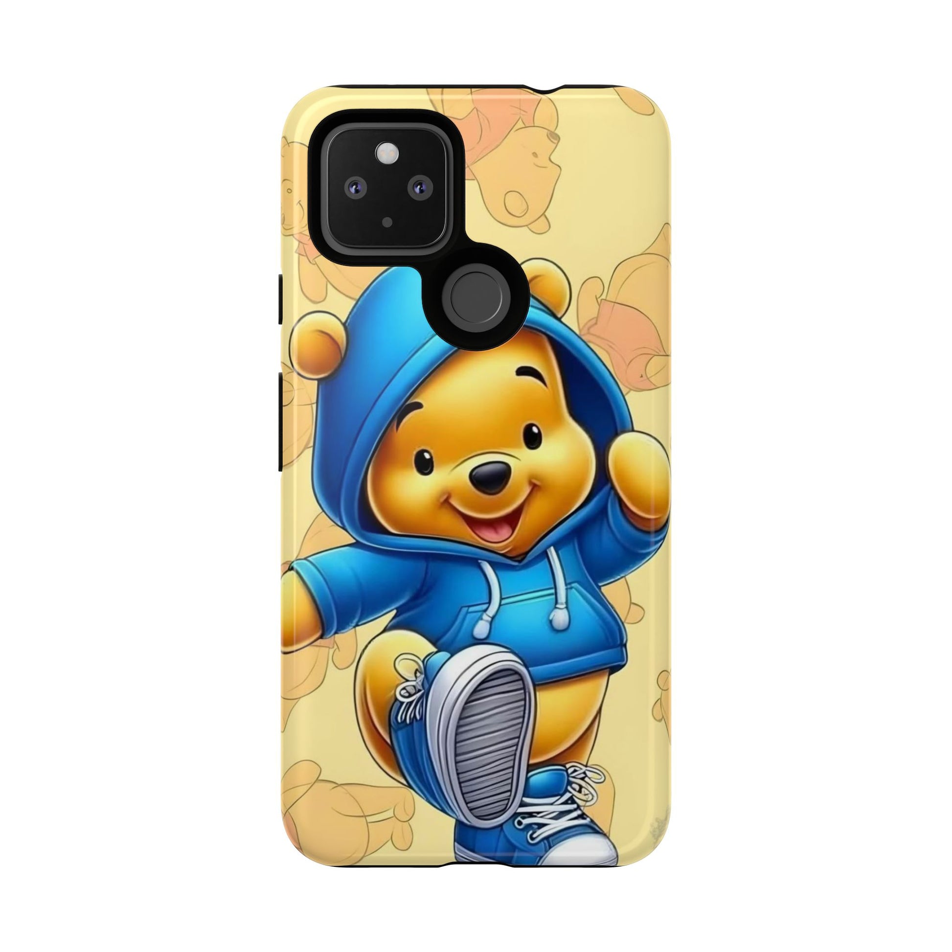 Cute Pooh Bear Phone Case, Tough Case