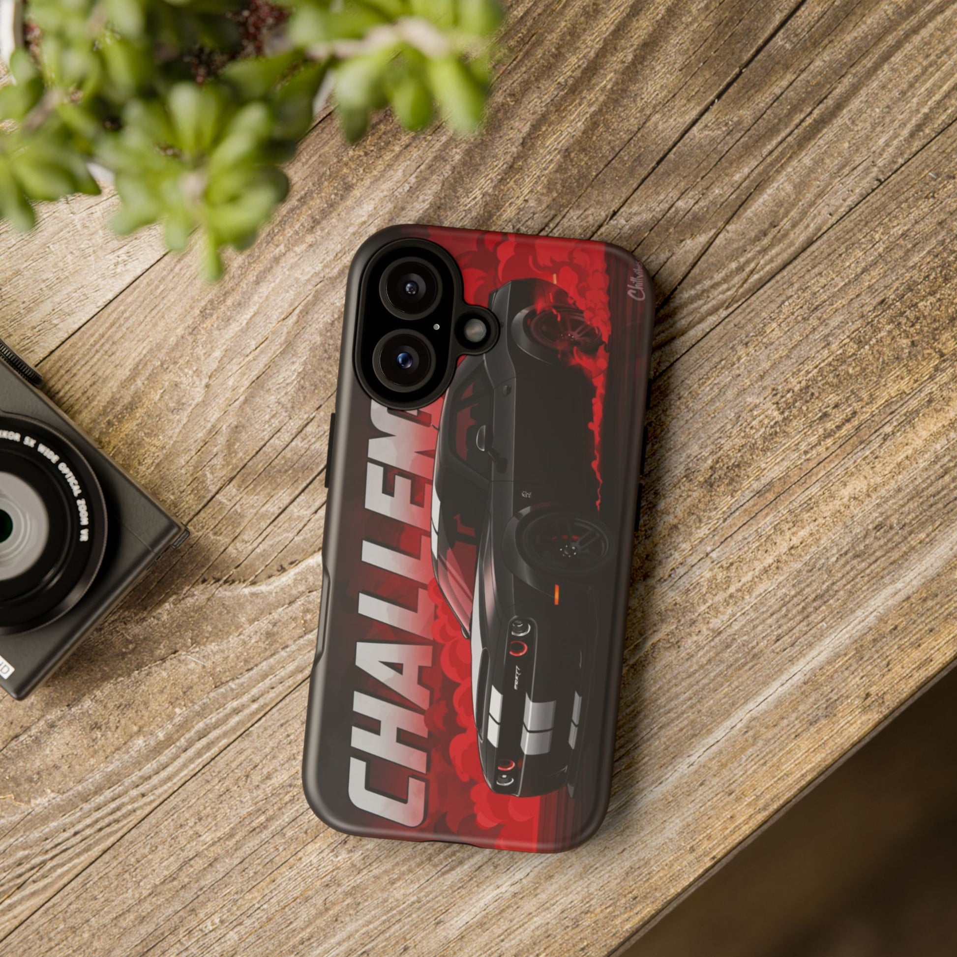 Hellcat Challenger Durable Tough Cases for iPhones, Samsung, and Pixel