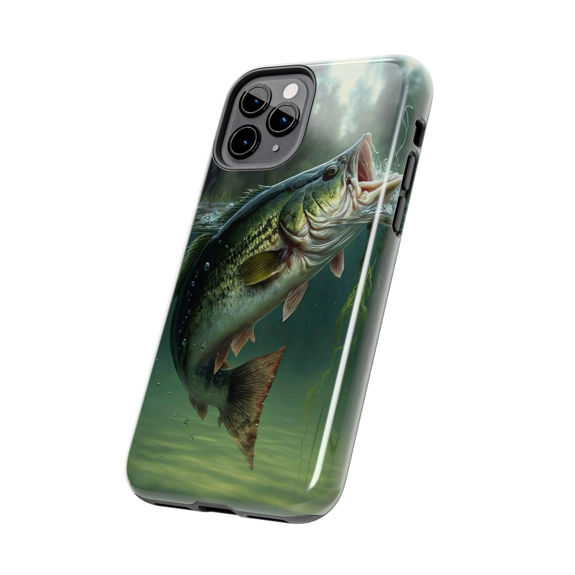 Large Mouth Bass Theme Phone Cases for iPhones & Samsung Phones