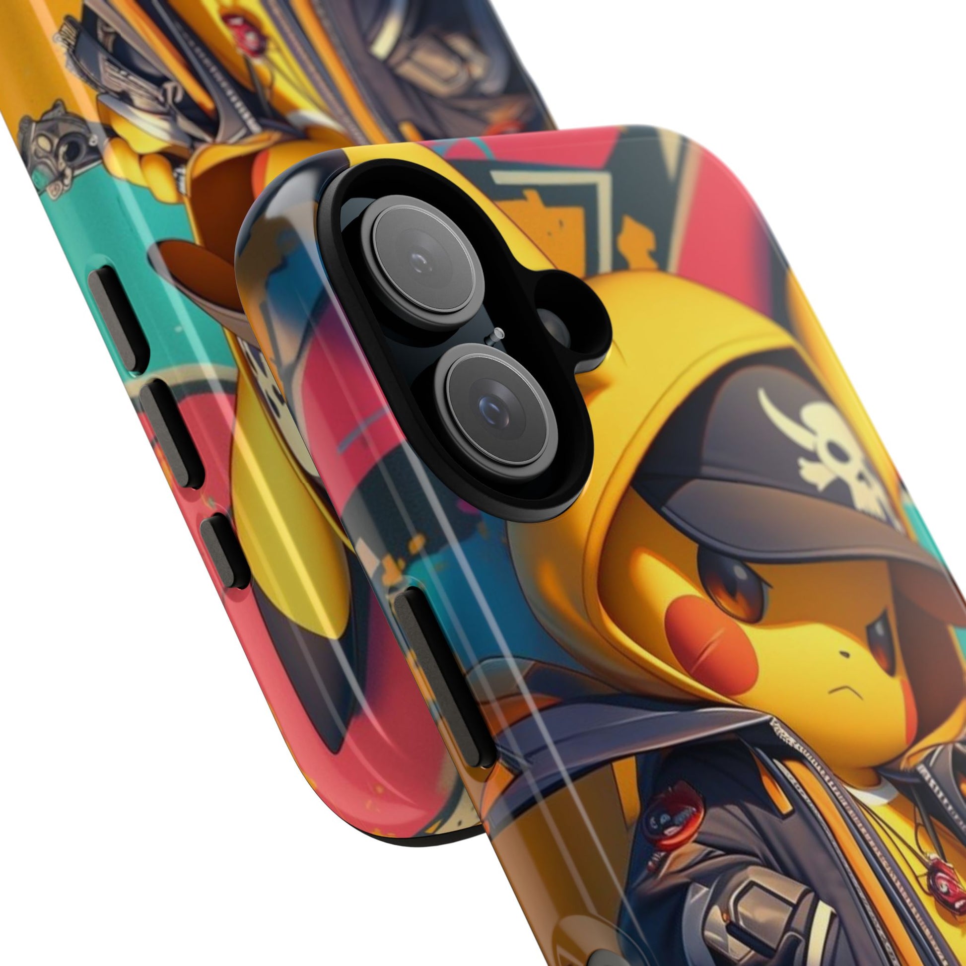 Cute Poke Bear Phone Case, Tough Cases for iPhones, Samsung, and Pixel