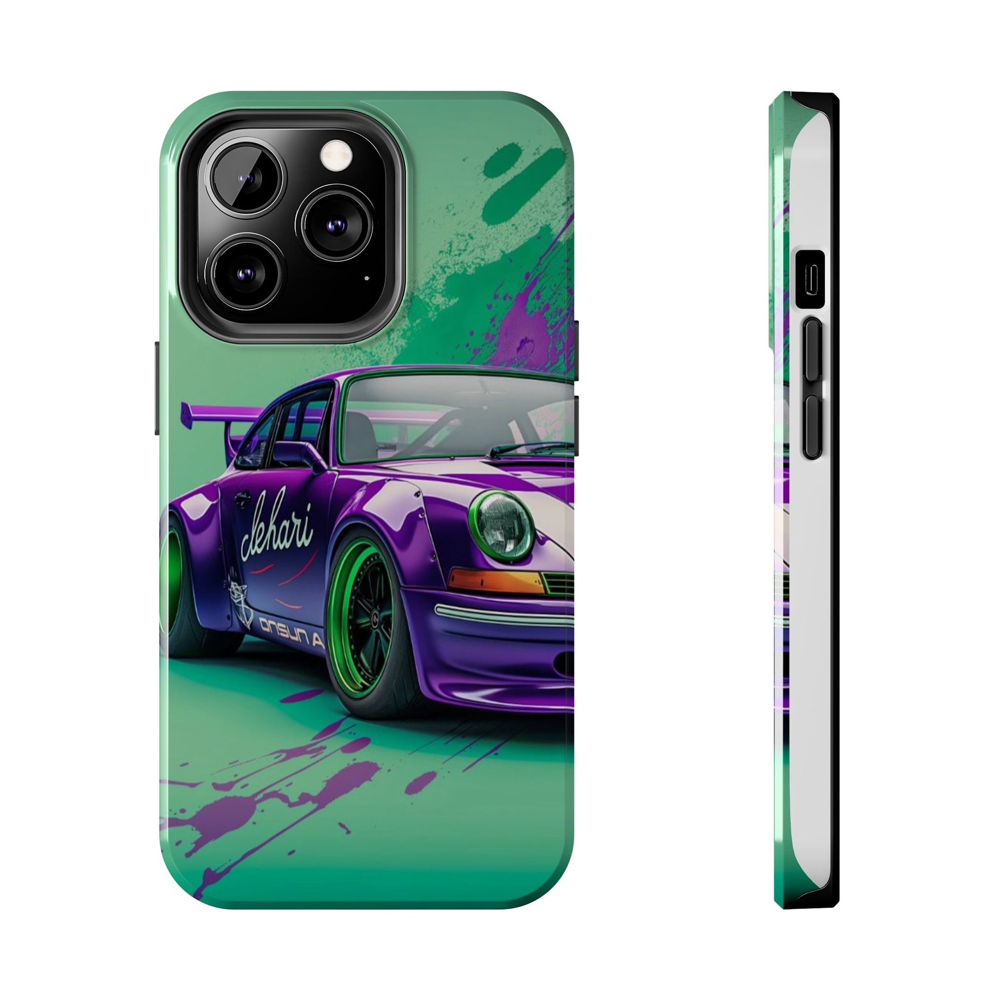 Purple 911 Carerra GT Theme Phone Case for iPhone & Samsung Galaxy Phones