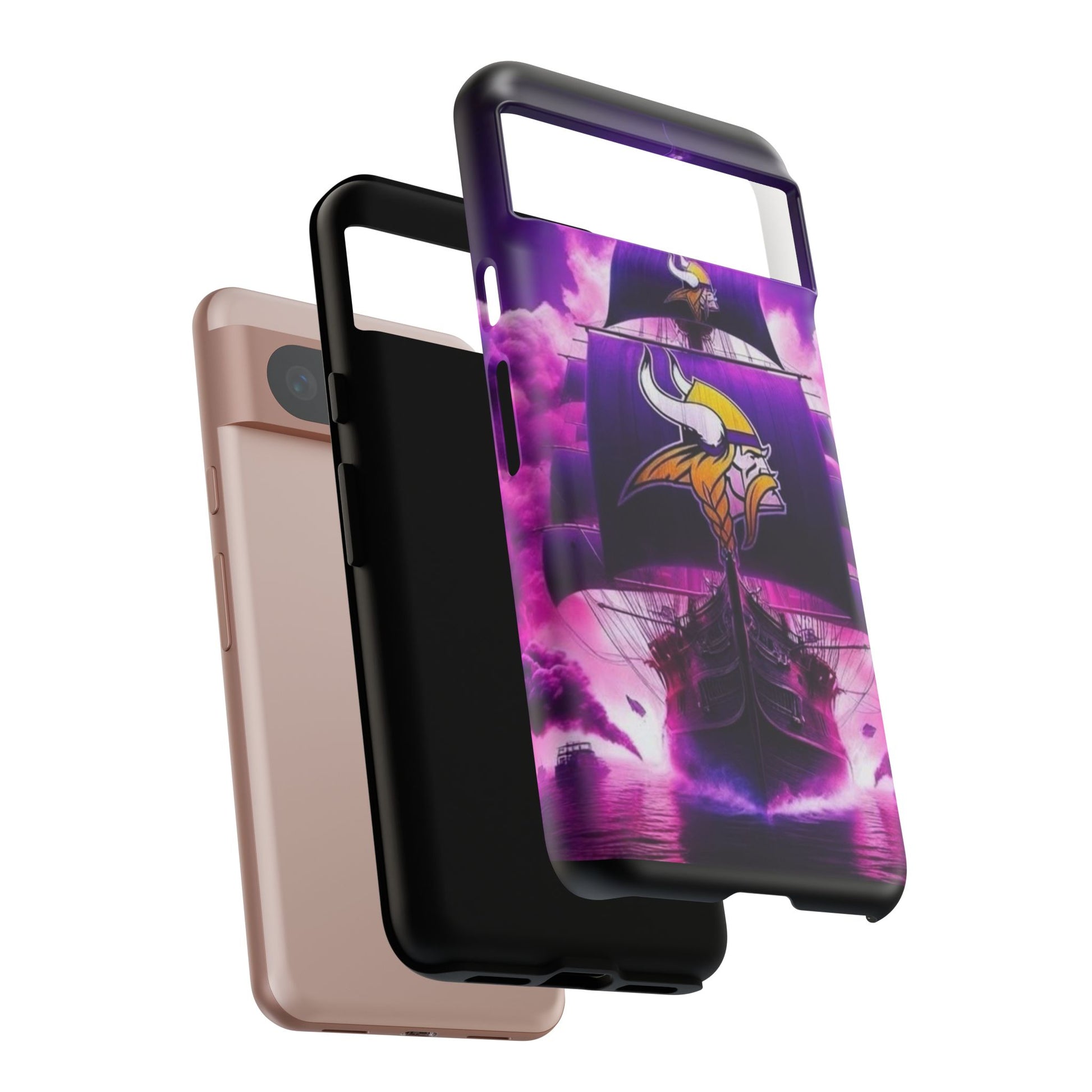 Minnesota Vikings Ship Football Phone Case, Tough Cases for iPhones, Samsung, and Pixel