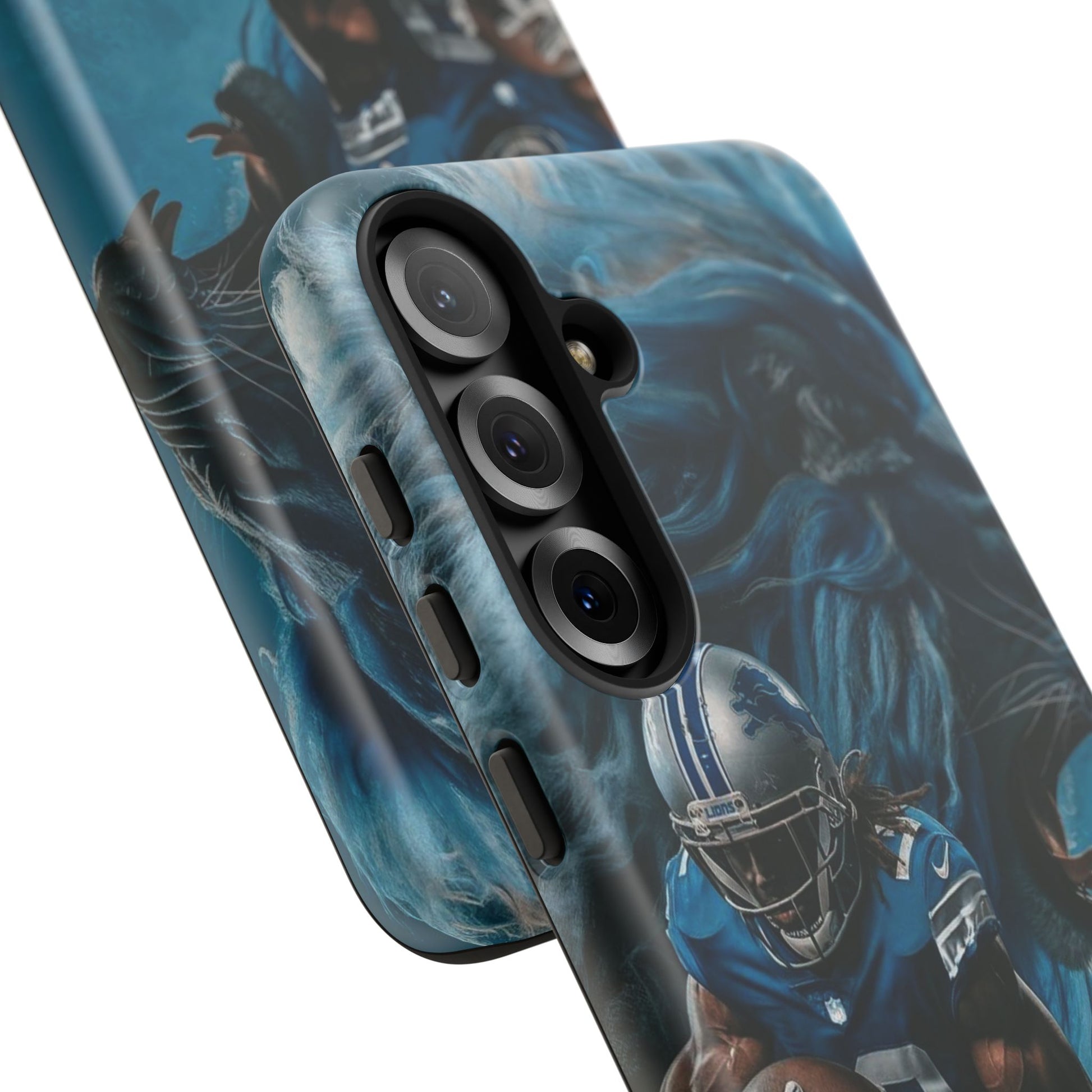 Detroit Lions Player Football Phone Case, Tough Cases for iPhones, Samsung, and Pixel