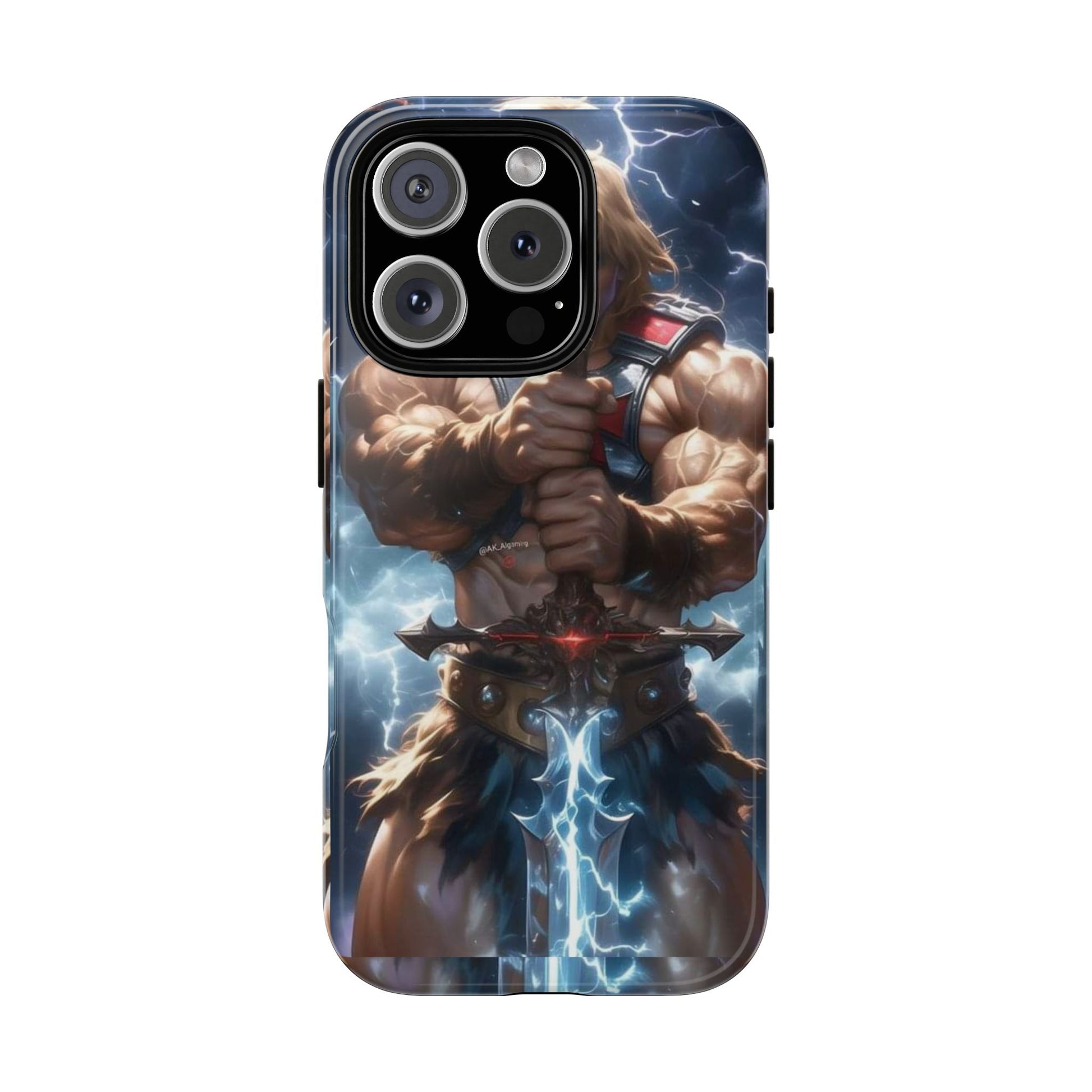 He-Man Masters of the Universe Tough Cases for iPhones, Samsung, and Pixel