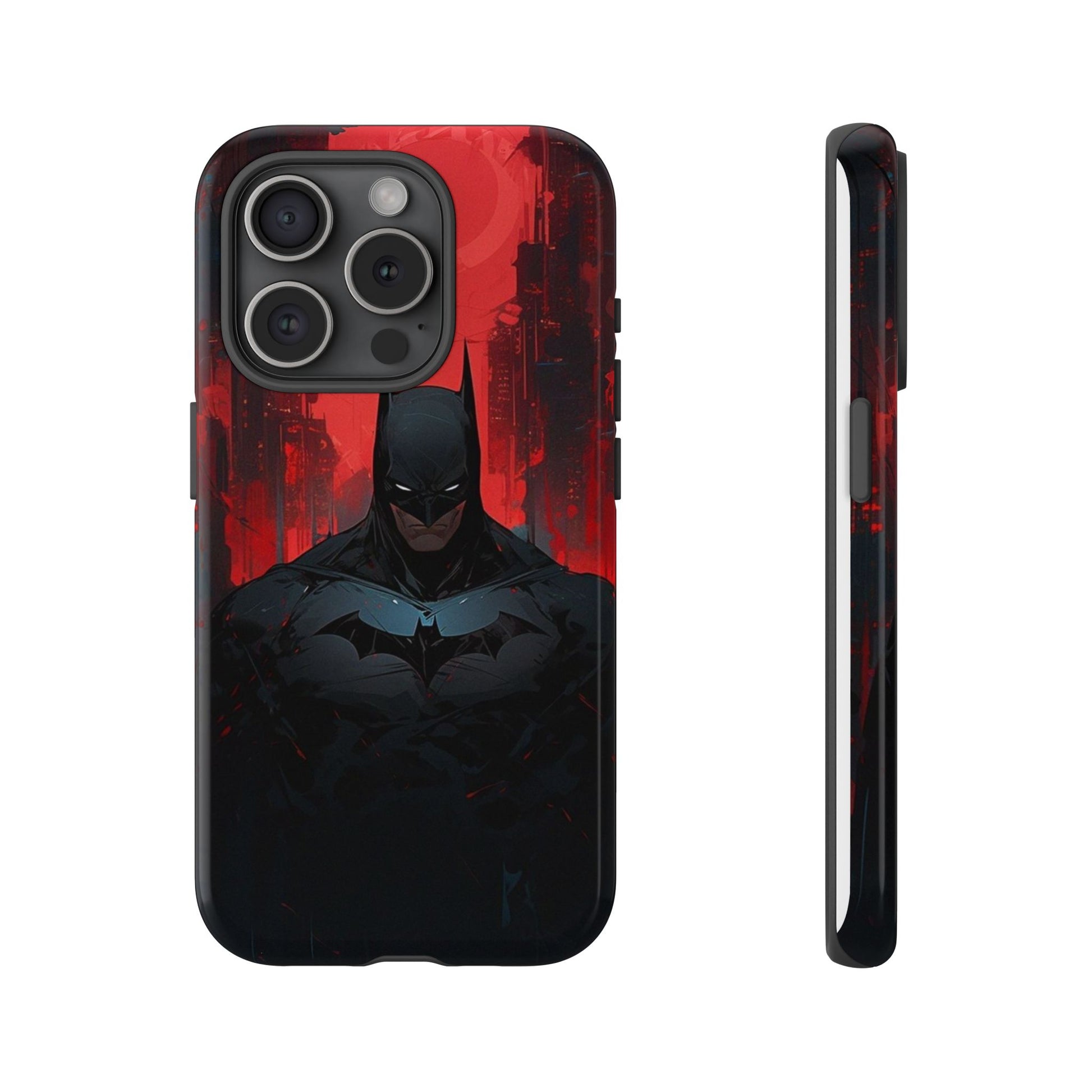 The Dark Knight Batman Tough Cases for iPhones, Samsung, and Pixel