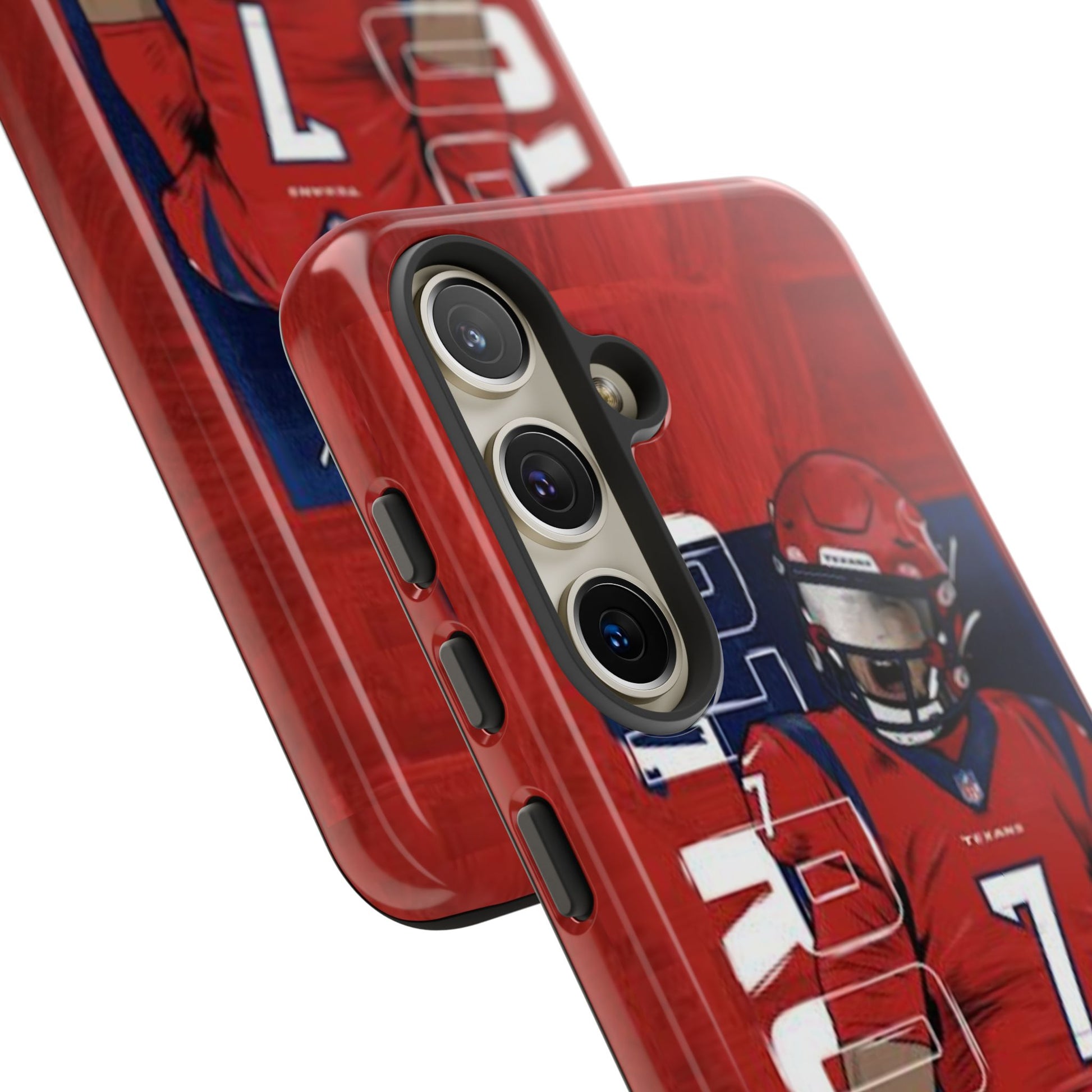 Houston Texans Football CJ Stroud Tough Cases for iPhones, Samsung, and Pixel